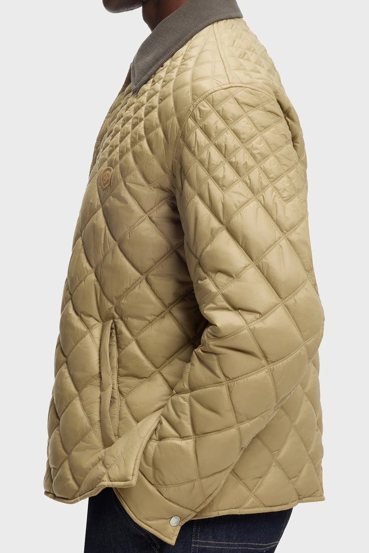 Boss Kapitoneli Relaxed Fit Klasik Yaka Su İtici Erkek Mont 50558841 252 HAKİ - 5