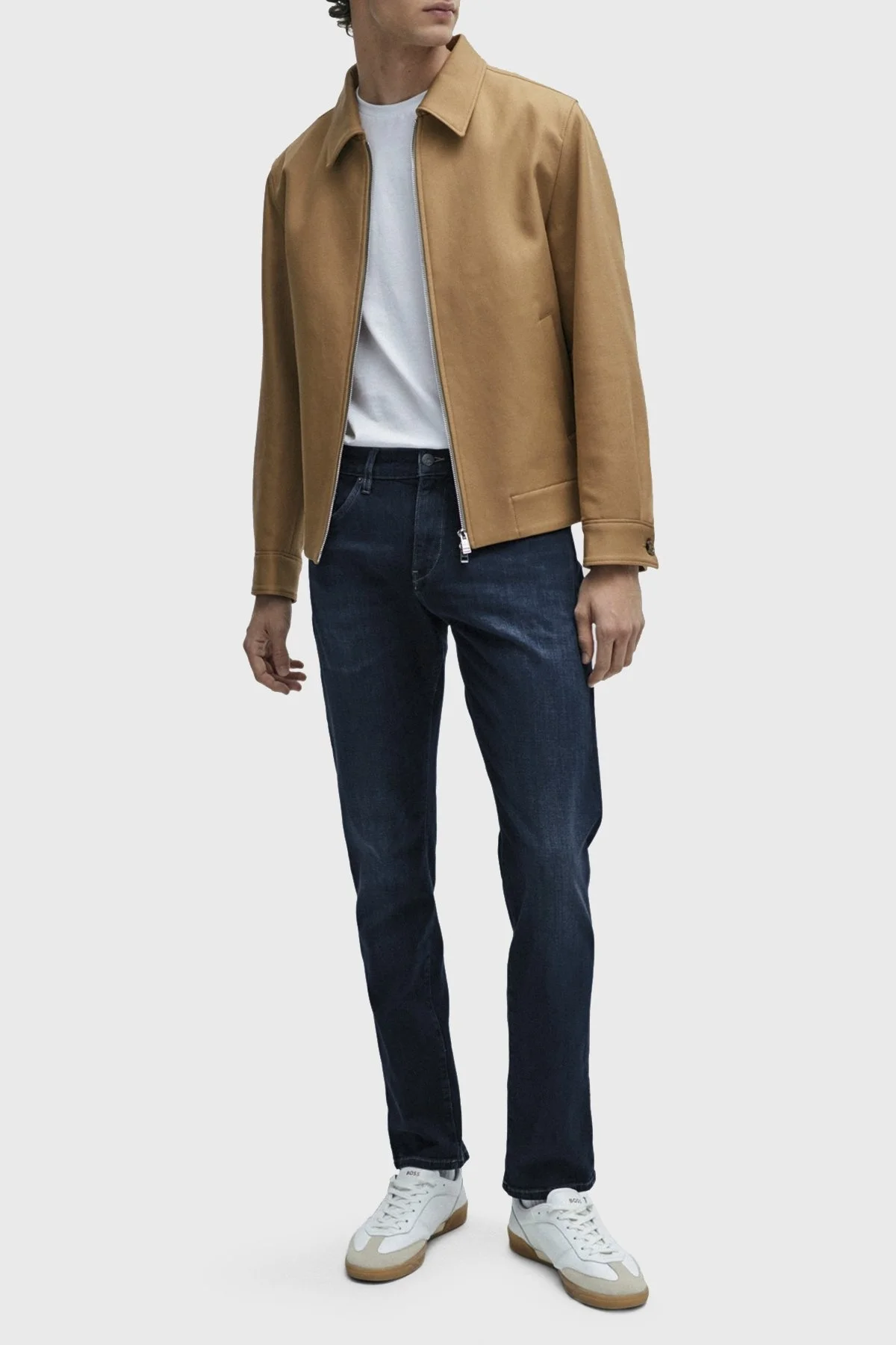 Boss Kaşmir Dokunuşlu Slim Fit Jeans Erkek Kot Pantolon 50508404 417 LACİVERT - 7