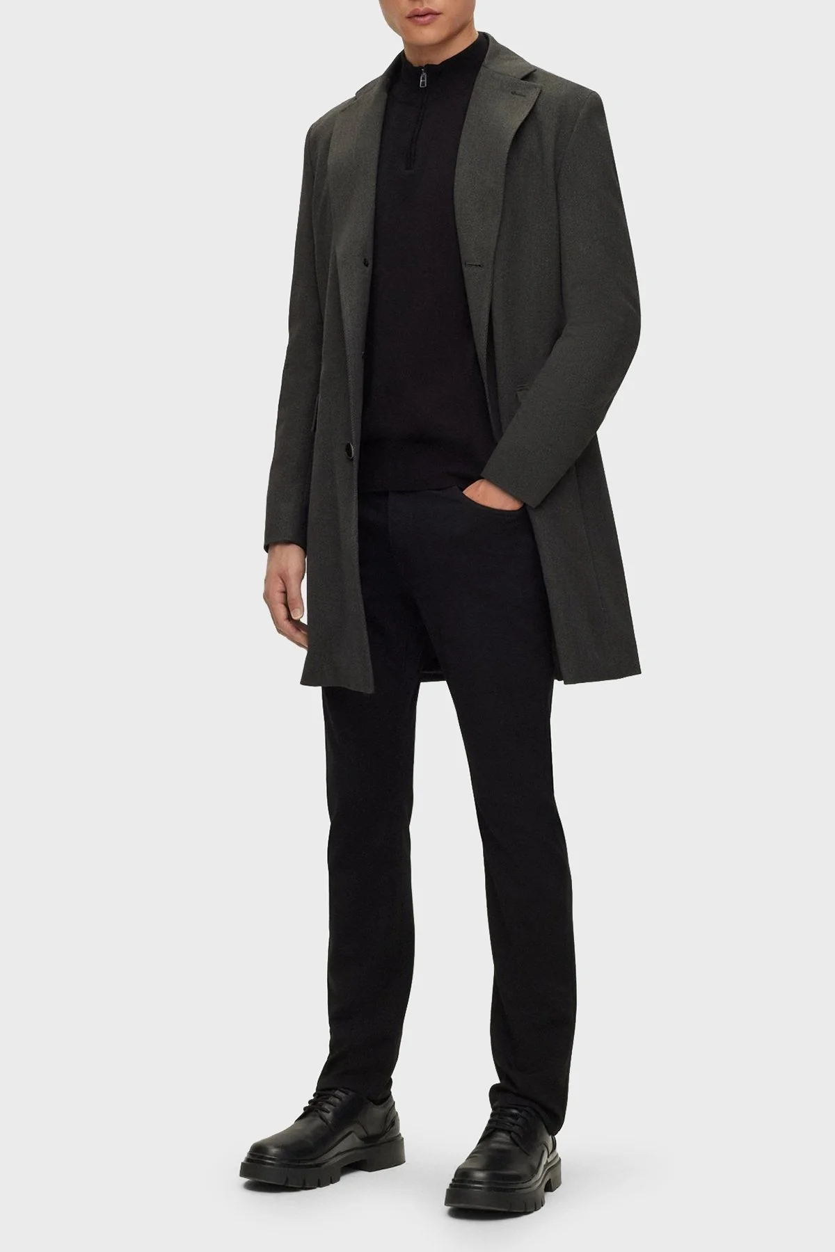 Boss Kırışıklık Önleyici Streç Jarseden Slim Fit Jeans Erkek Kot Pantolon 50500729 001 SİYAH - 2