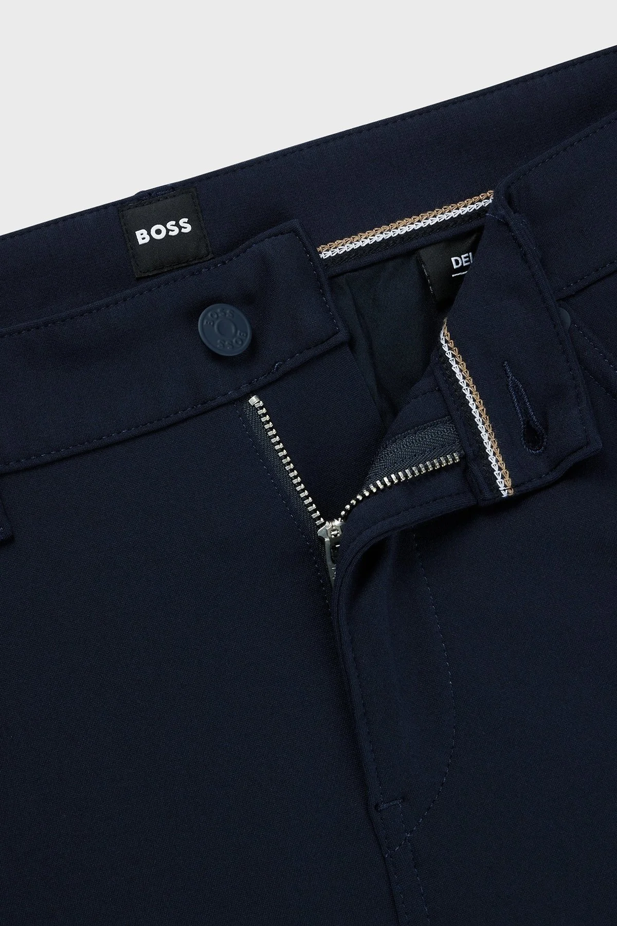 Boss Kırışıklık Önleyici Streç Jarseden Slim Fit Jeans Erkek Kot Pantolon 50500729 404 LACİVERT - 12