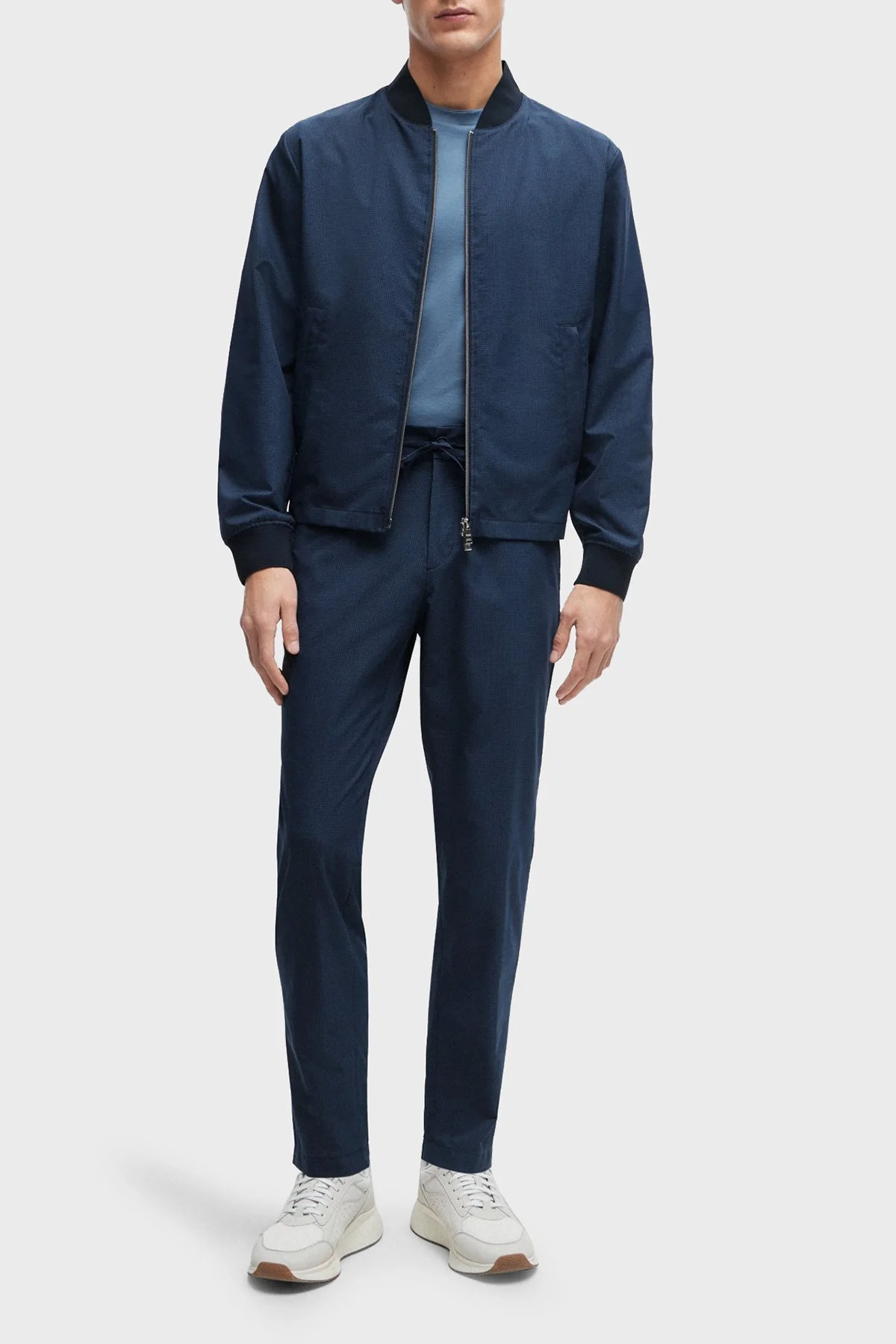 Boss Kırışmaya Dayanıklı Slim Fit Erkek Ceket 50513897 404 LACİVERT - 2