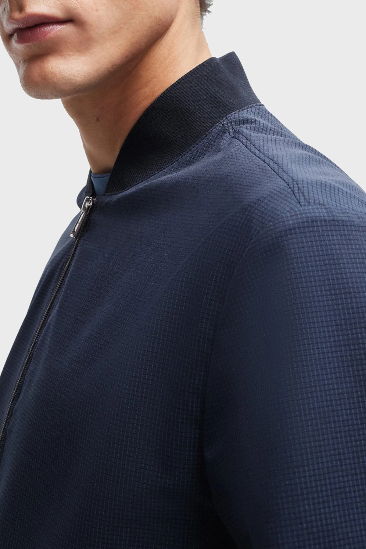 Boss Kırışmaya Dayanıklı Slim Fit Erkek Ceket 50513897 404 LACİVERT - 4