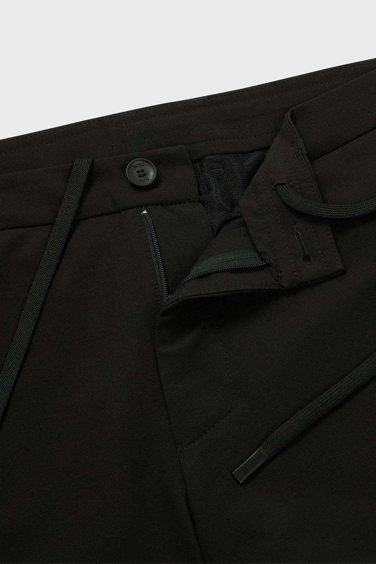 Boss Commuter Kolay Ütülenen Streç Slim Fit Chino Erkek Pantolon 50495497 001 SİYAH - 6