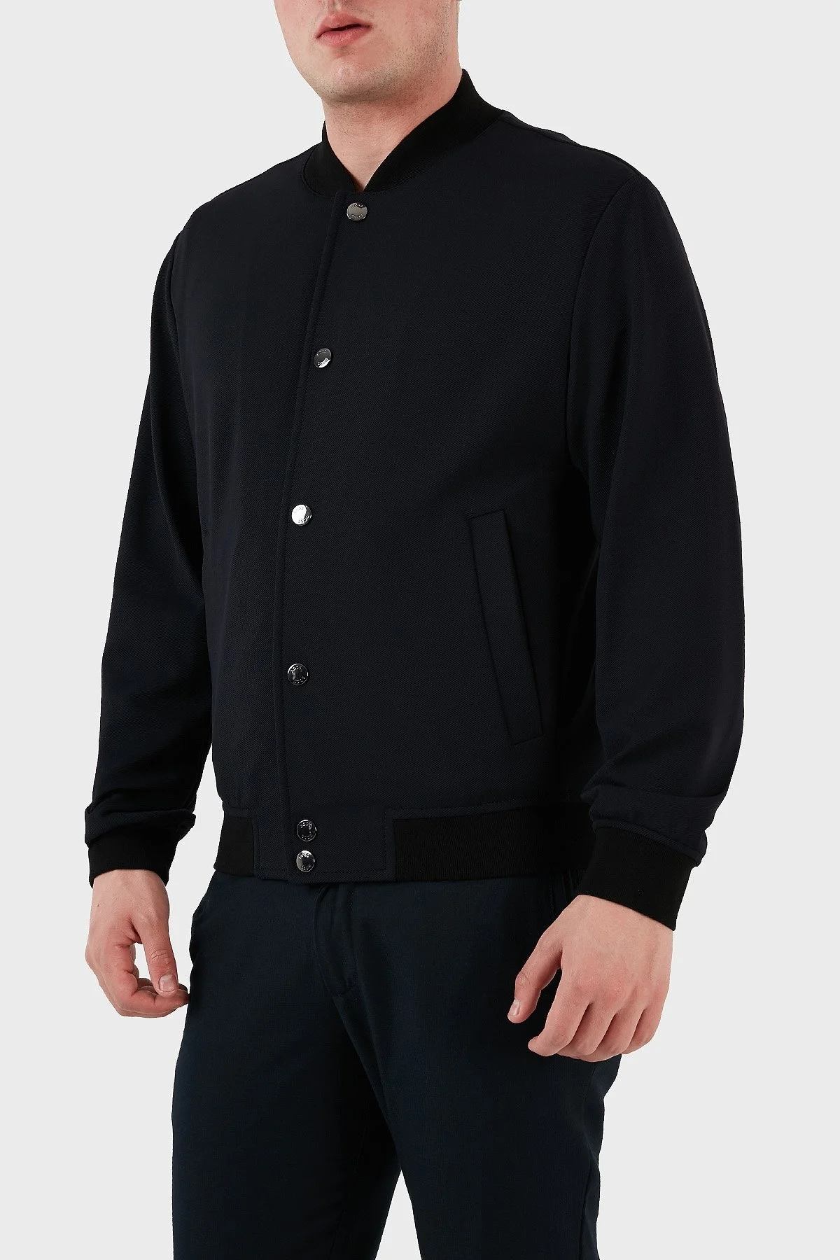 Boss Kolej Yaka Cepli Regular Fit Erkek Ceket 50489411 404 LACİVERT - 2