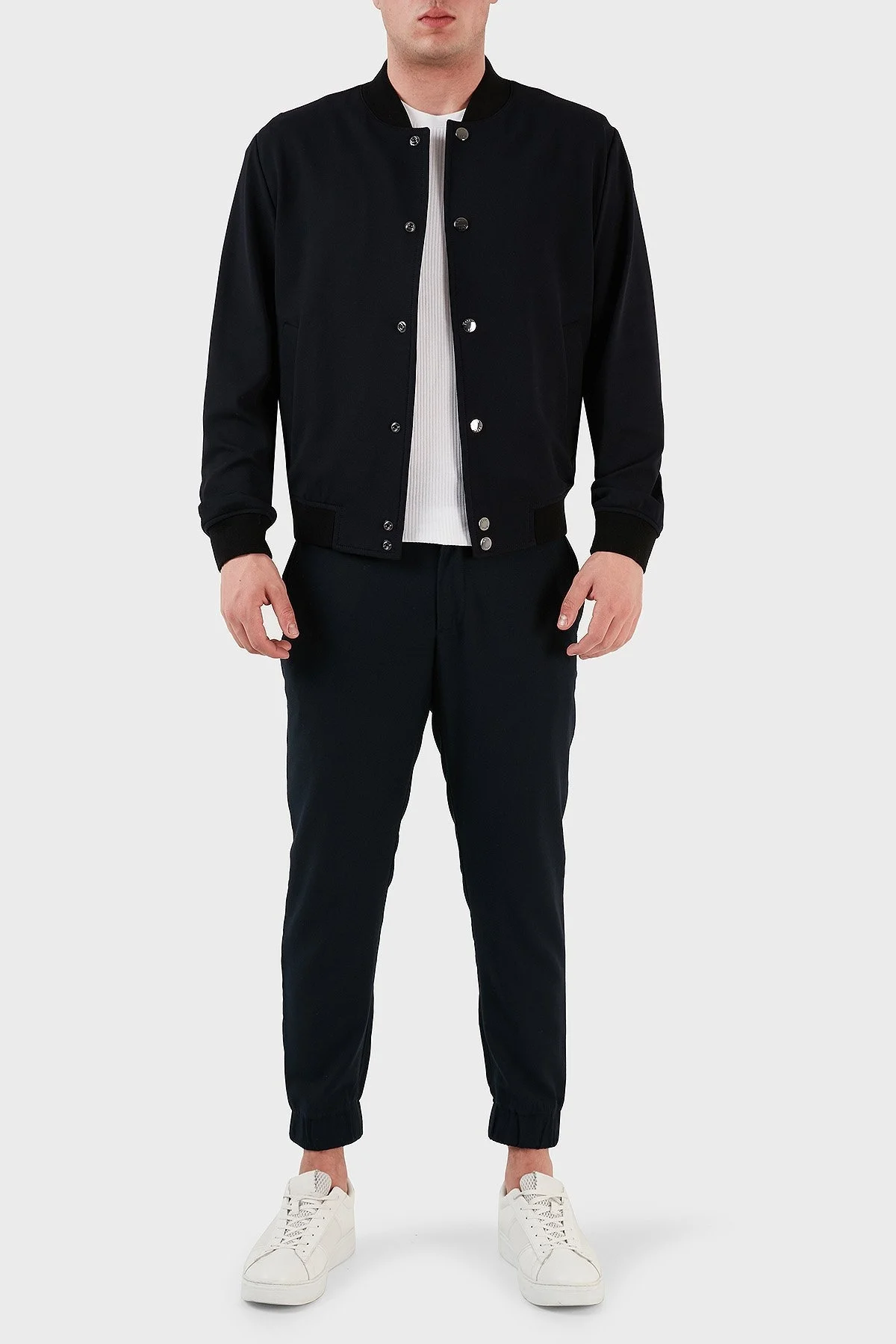 Boss Kolej Yaka Cepli Regular Fit Erkek Ceket 50489411 404 LACİVERT - 3