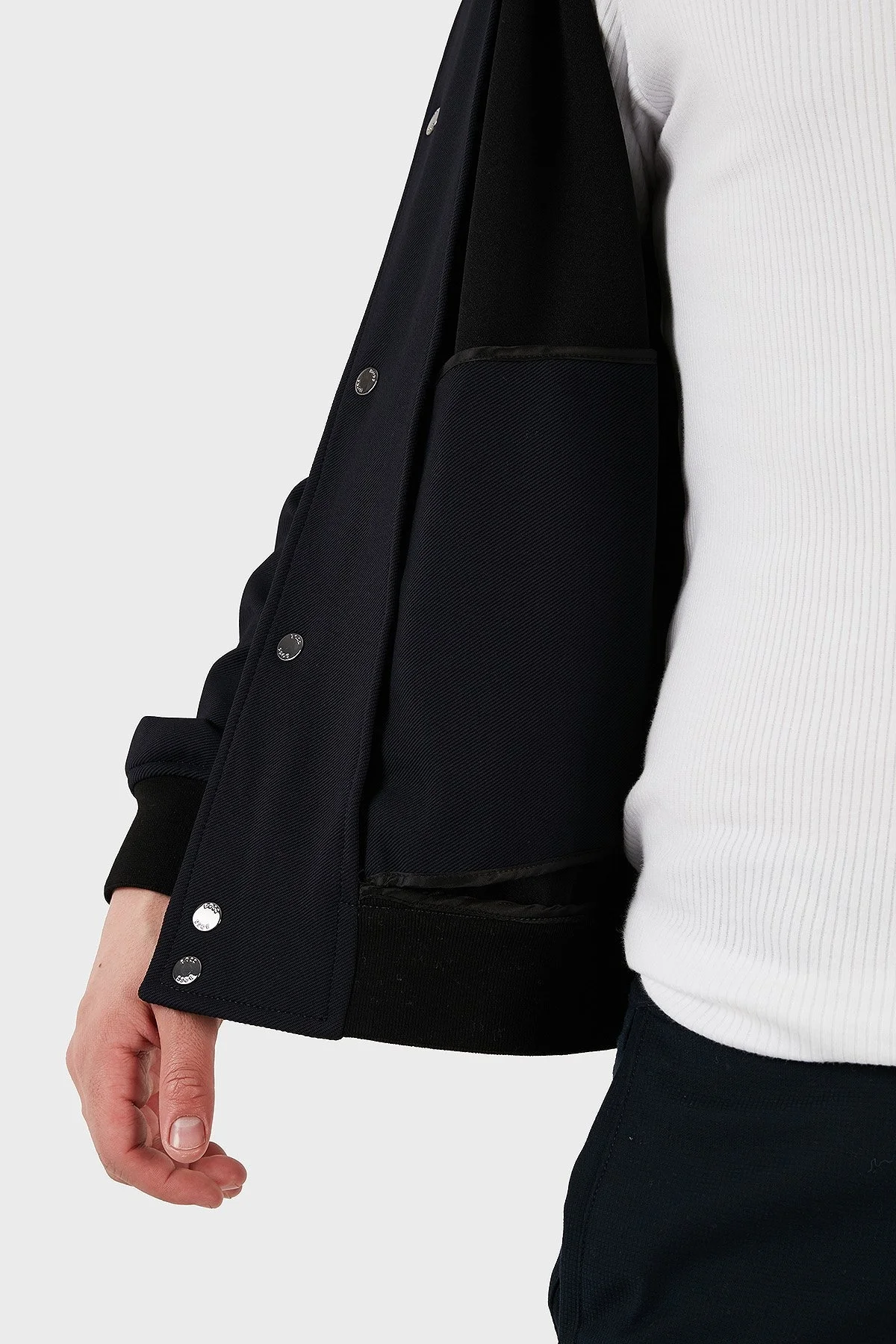 Boss Kolej Yaka Cepli Regular Fit Erkek Ceket 50489411 404 LACİVERT - 6