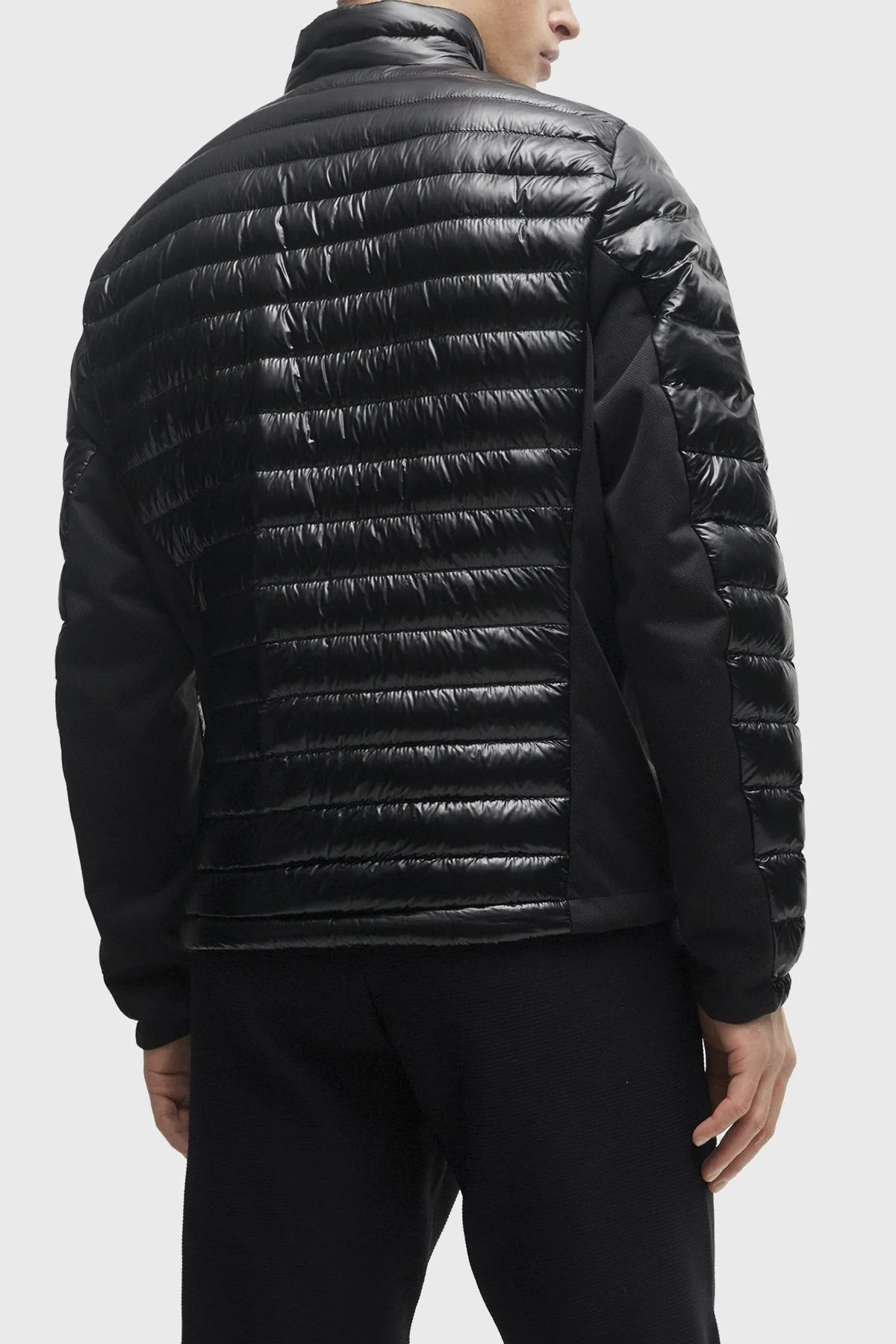 Boss Kuş Tüyü Dolgulu Regular Fit Dik Yaka Erkek Mont 50508593 001 SİYAH - 3