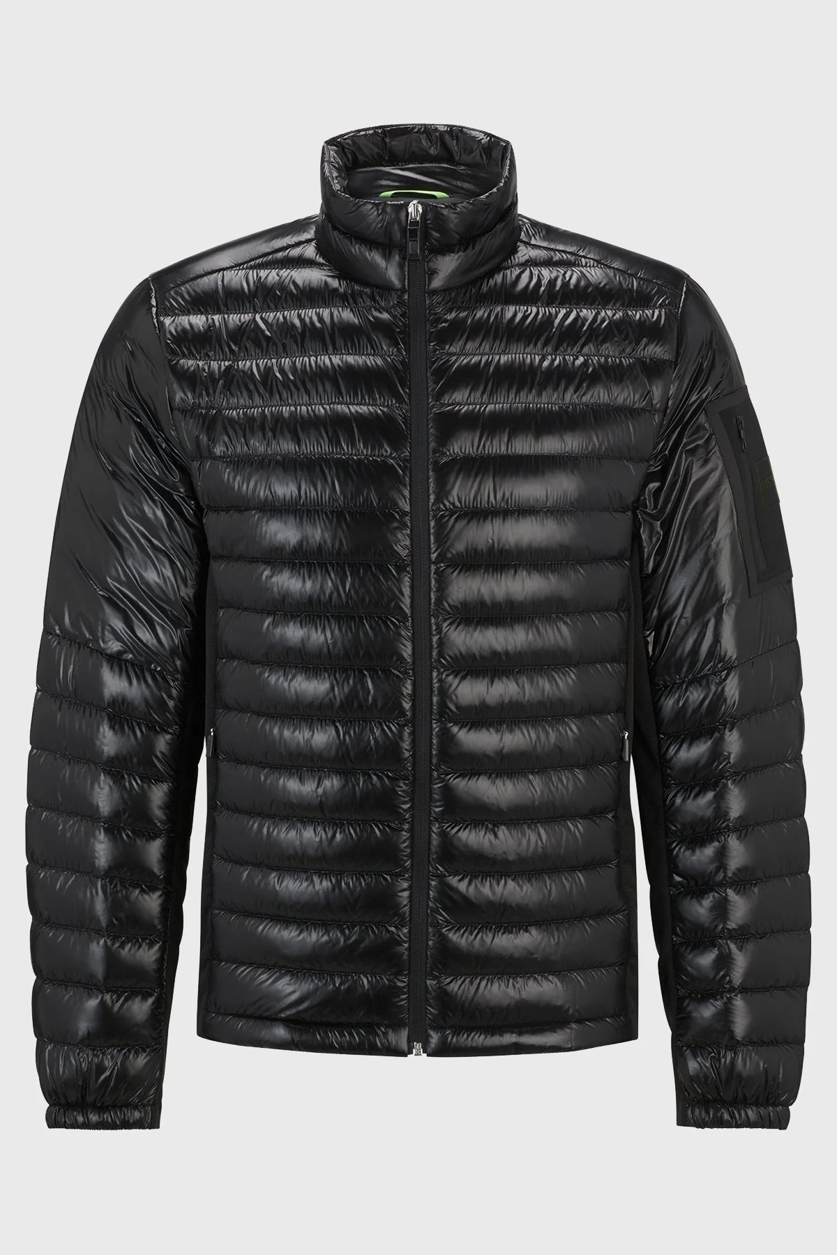 Boss Kuş Tüyü Dolgulu Regular Fit Dik Yaka Erkek Mont 50508593 001 SİYAH - 6