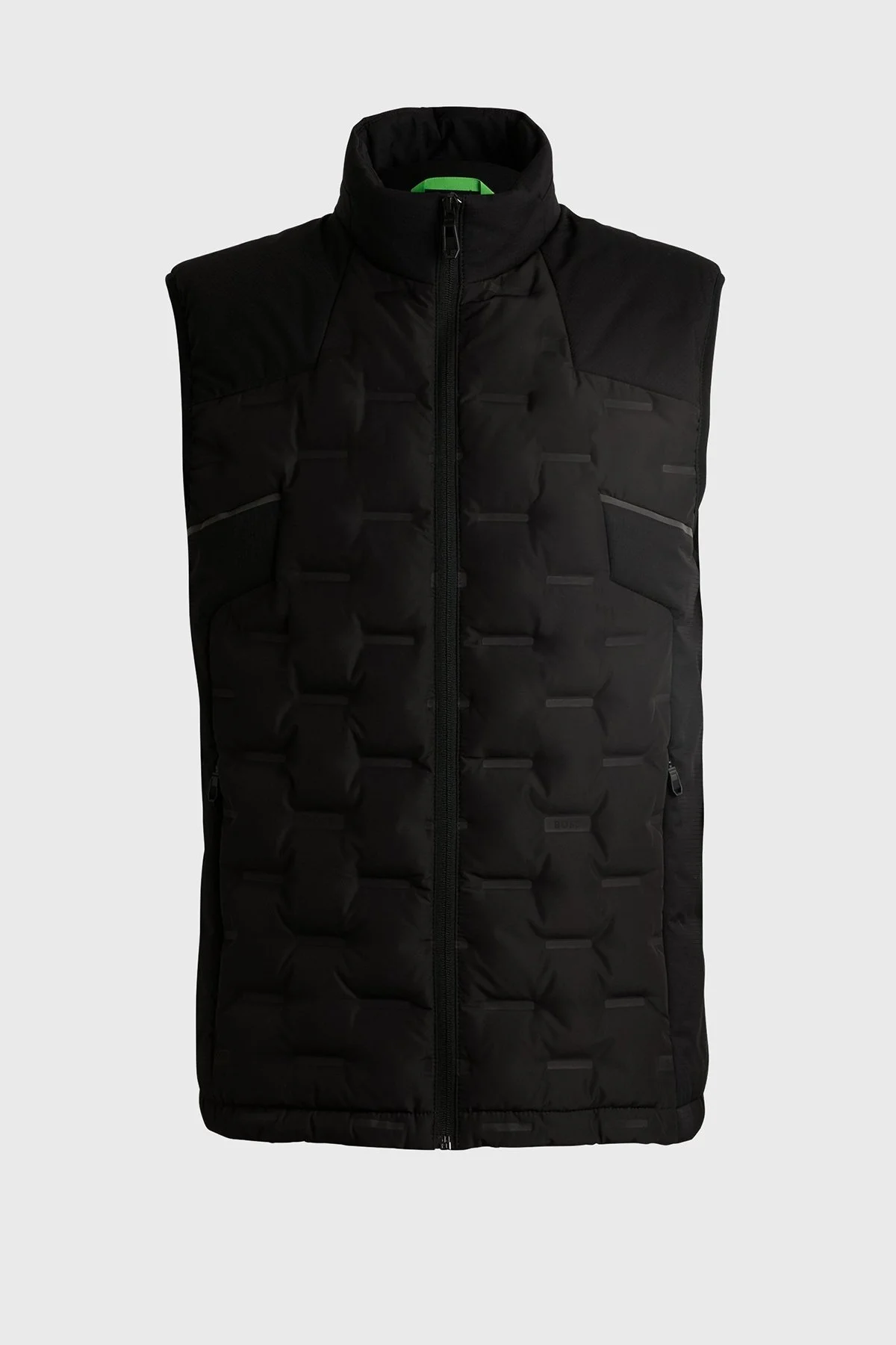 Boss Kuş Tüyü Dolgulu Regular Fit Şişme Erkek Yelek 50514343 001 SİYAH - 12