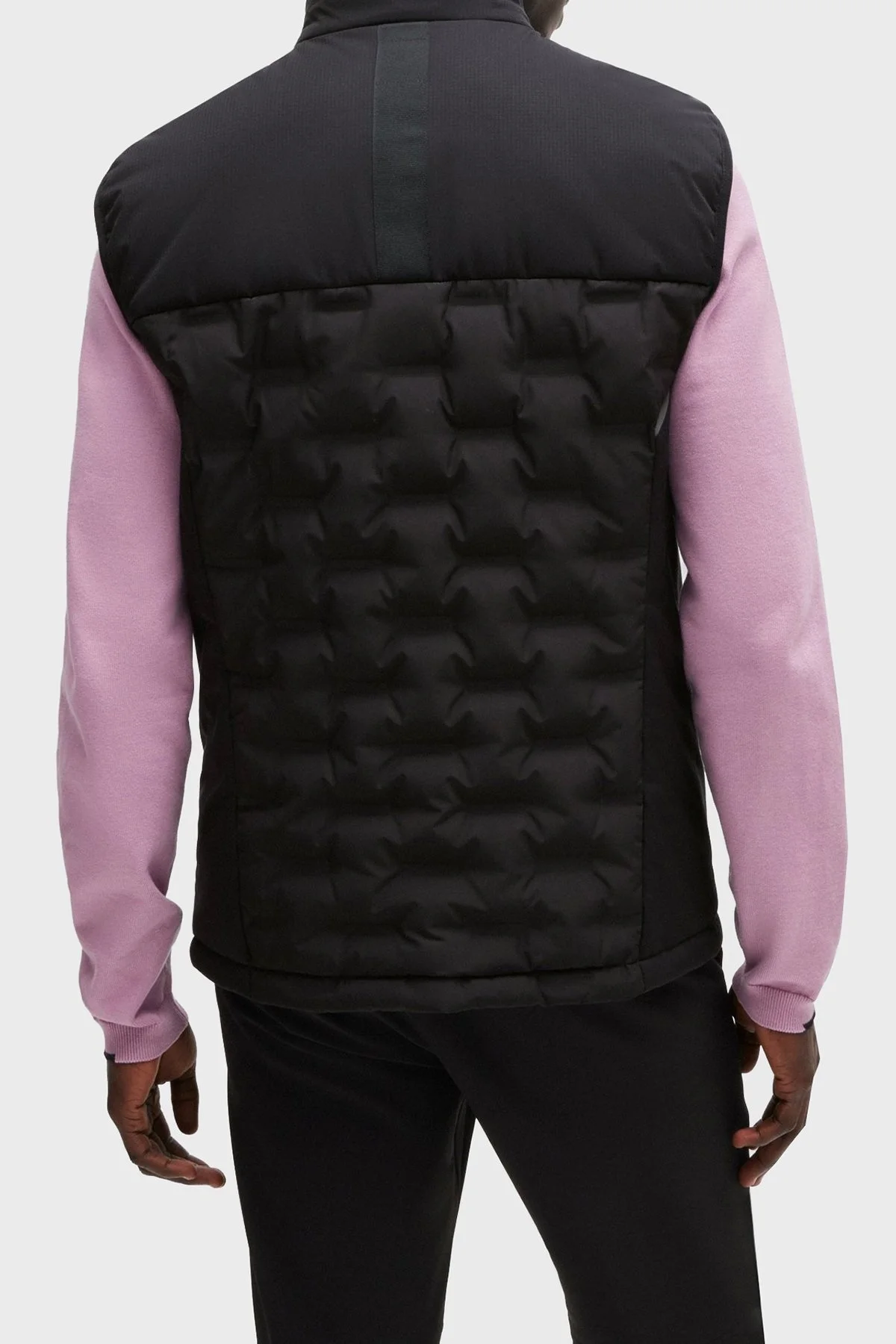 Boss Kuş Tüyü Dolgulu Regular Fit Şişme Erkek Yelek 50514343 001 SİYAH - 15