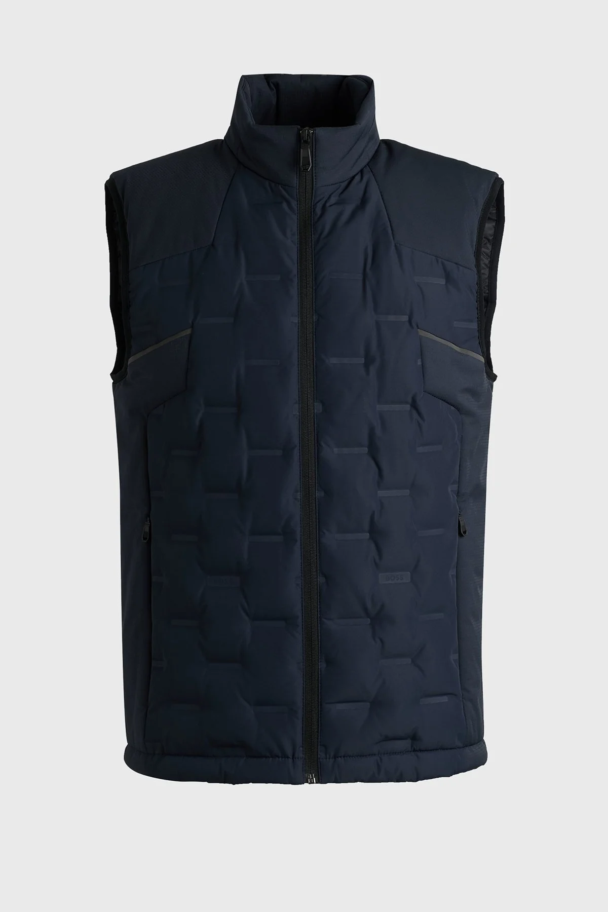 Boss Kuş Tüyü Dolgulu Regular Fit Şişme Erkek Yelek 50514343 402 LACİVERT - 6