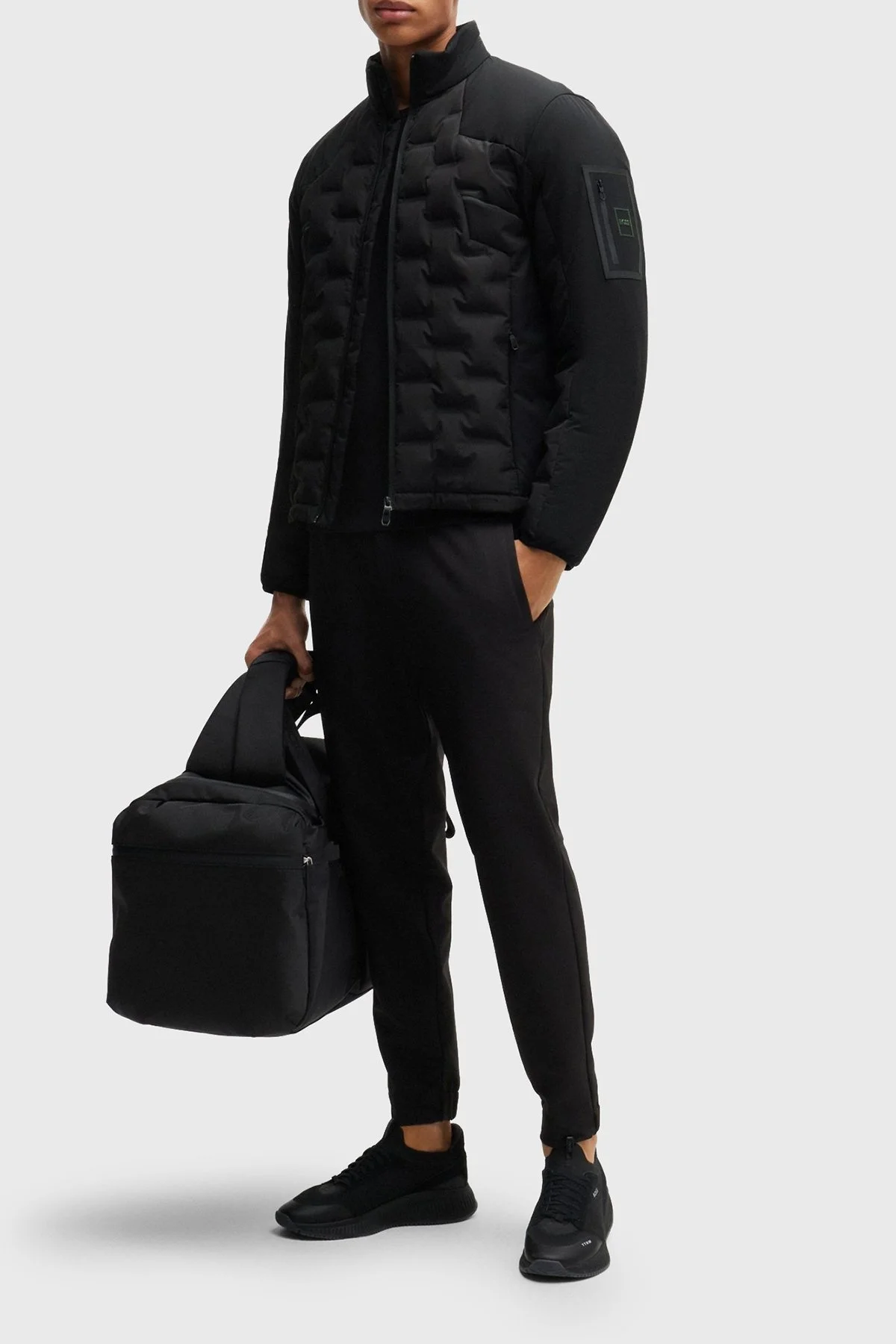 Boss Kuş Tüyü Dolgulu Şişme Erkek Mont 50514344 001 SİYAH - 9