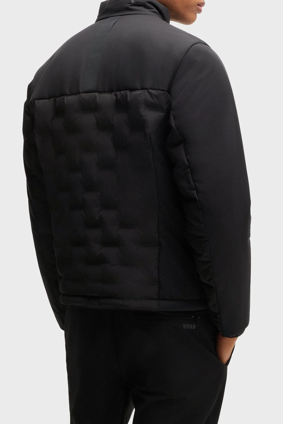 Boss Kuş Tüyü Dolgulu Şişme Erkek Mont 50514344 001 SİYAH - 11
