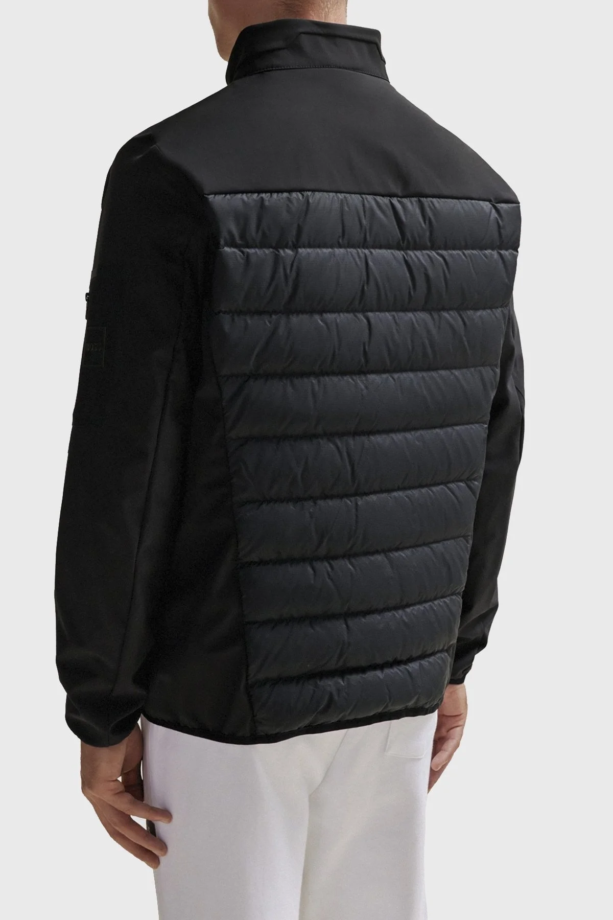 Boss Kuş Tüyü Dolgulu Su İtici Dik Yaka Regular Fit Erkek Mont 50501448 001 SİYAH - 3