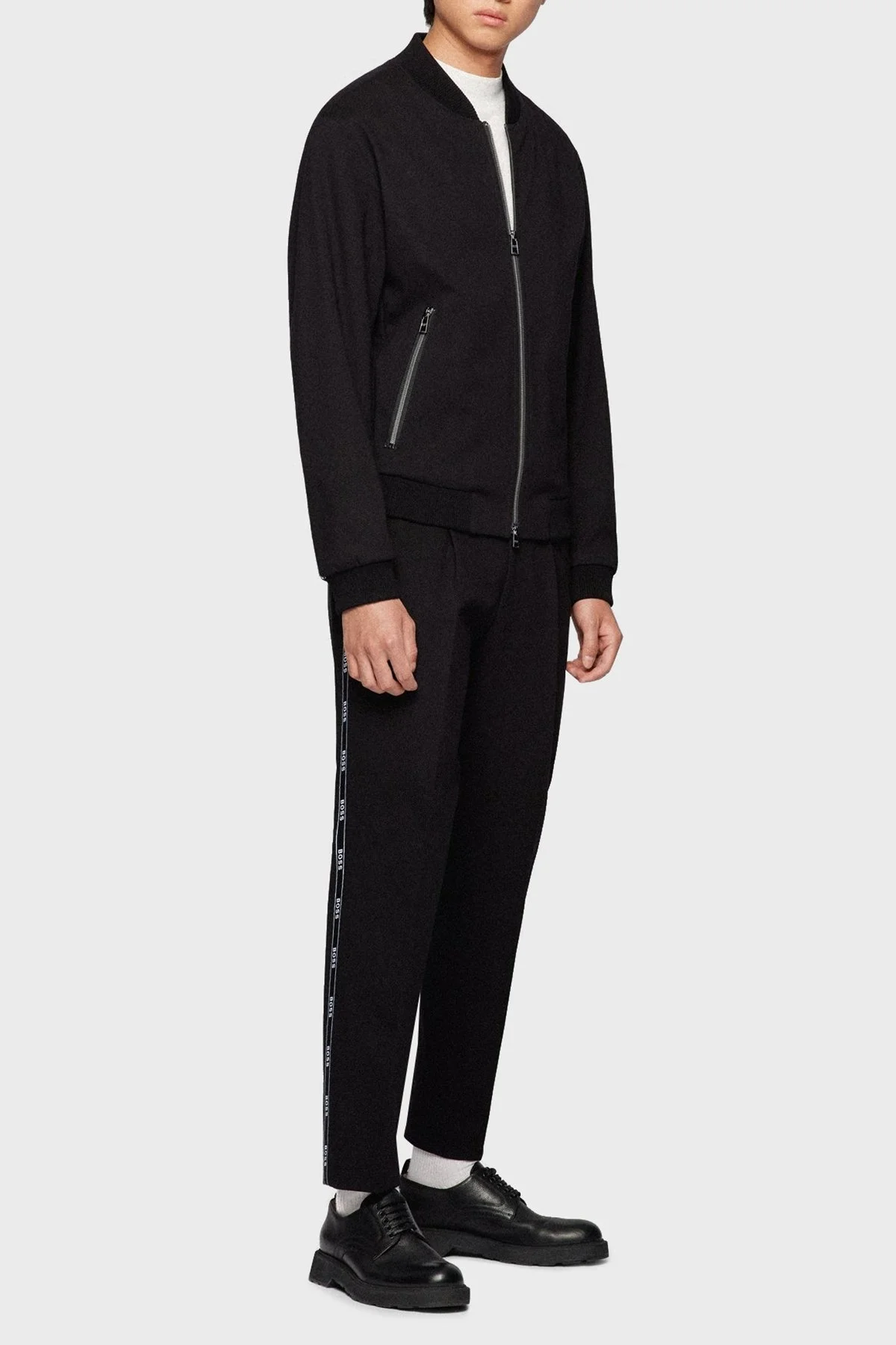 Boss Logo Detaylı Cepli Relaxed Fit Erkek Pantolon 50464794 001 SİYAH - 2