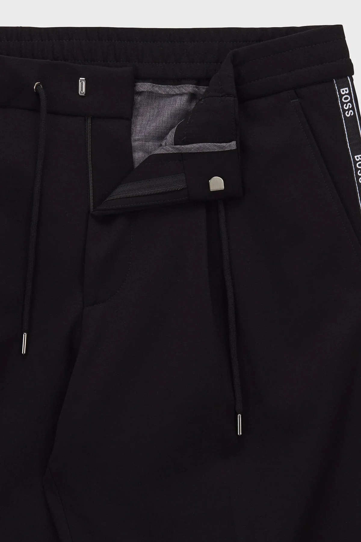 Boss Logo Detaylı Cepli Relaxed Fit Erkek Pantolon 50464794 001 SİYAH - 5