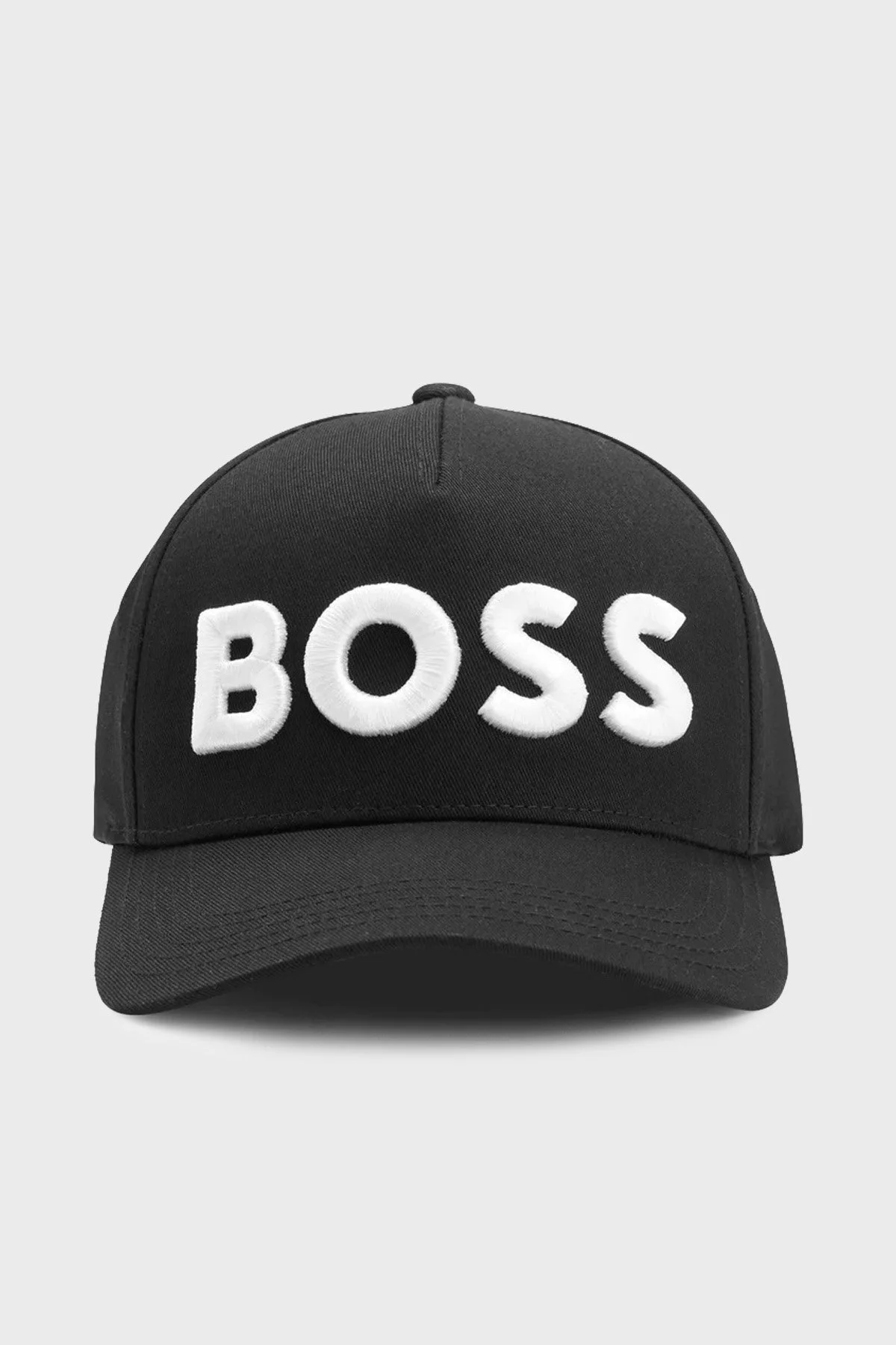 Boss Logo İşlemeli Pamuklu Erkek Şapka 50502178 001 SİYAH - 4