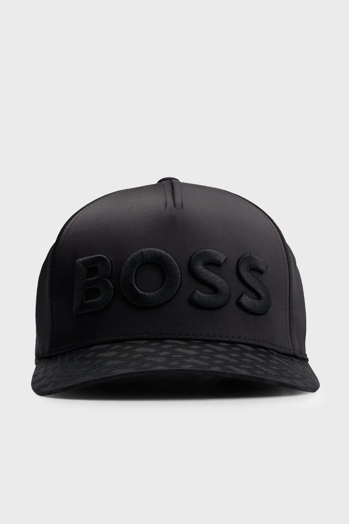 Boss Logo İşlemeli Pamuklu Erkek Şapka 50502180 001 SİYAH - 1