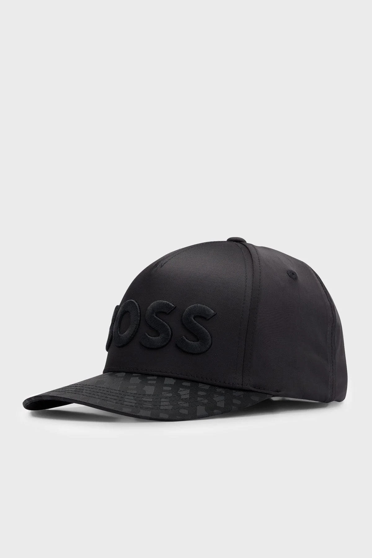 Boss Logo İşlemeli Pamuklu Erkek Şapka 50502180 001 SİYAH - 5