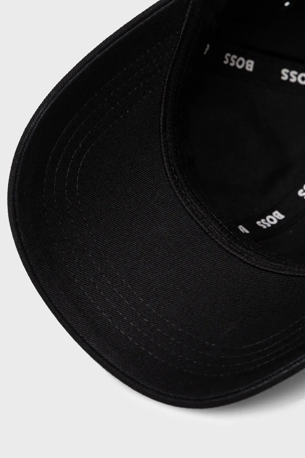 Boss Logo Nakışlı % 100 Pamuk Erkek Şapka 50533299 001 SİYAH - 3