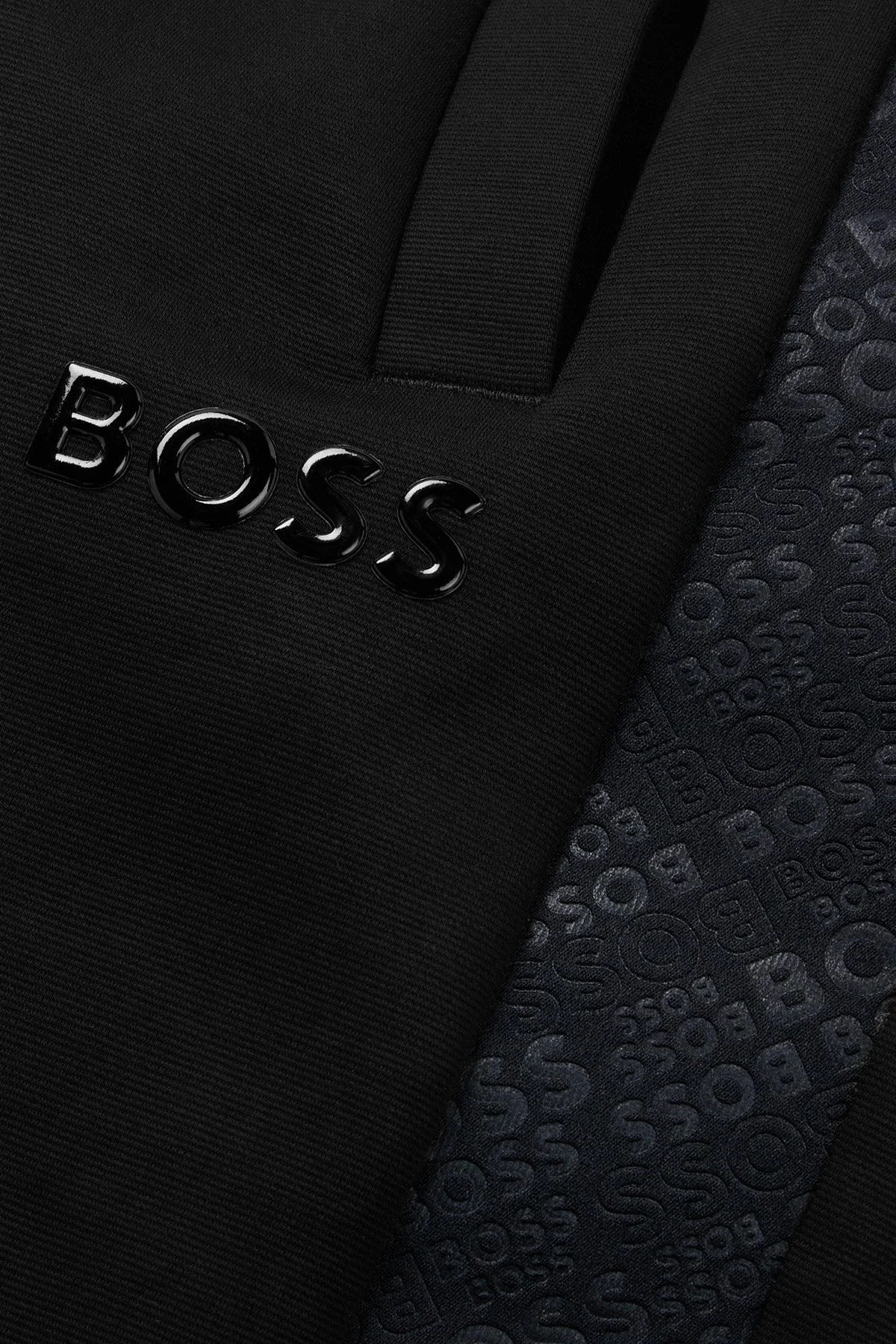 Boss Logo Şeritli Pamuklu Cepli Regular Fit Erkek Pantolon 50486857 001 SİYAH - 5