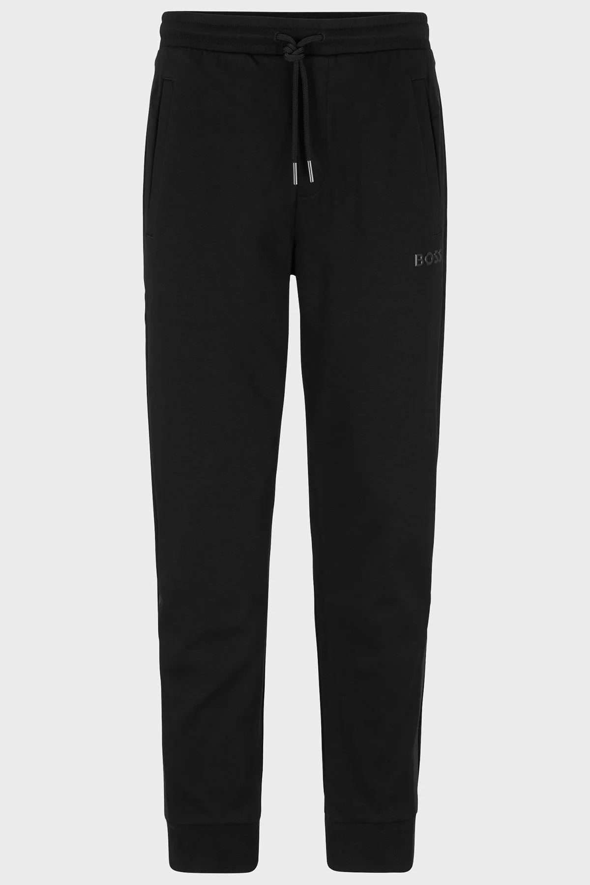 Boss Logo Şeritli Pamuklu Cepli Regular Fit Erkek Pantolon 50486857 001 SİYAH - 6