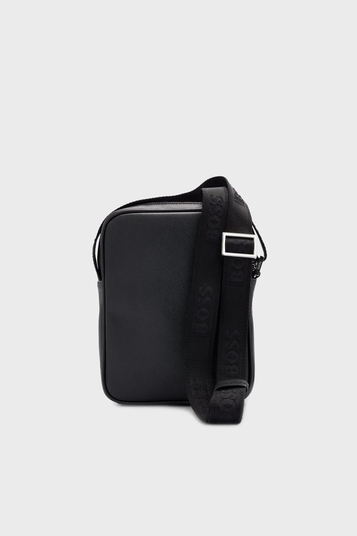 Boss Logolu % 100 Deri Ayarlanabilir Askılı Erkek Çanta 50483566 001 SİYAH - 4