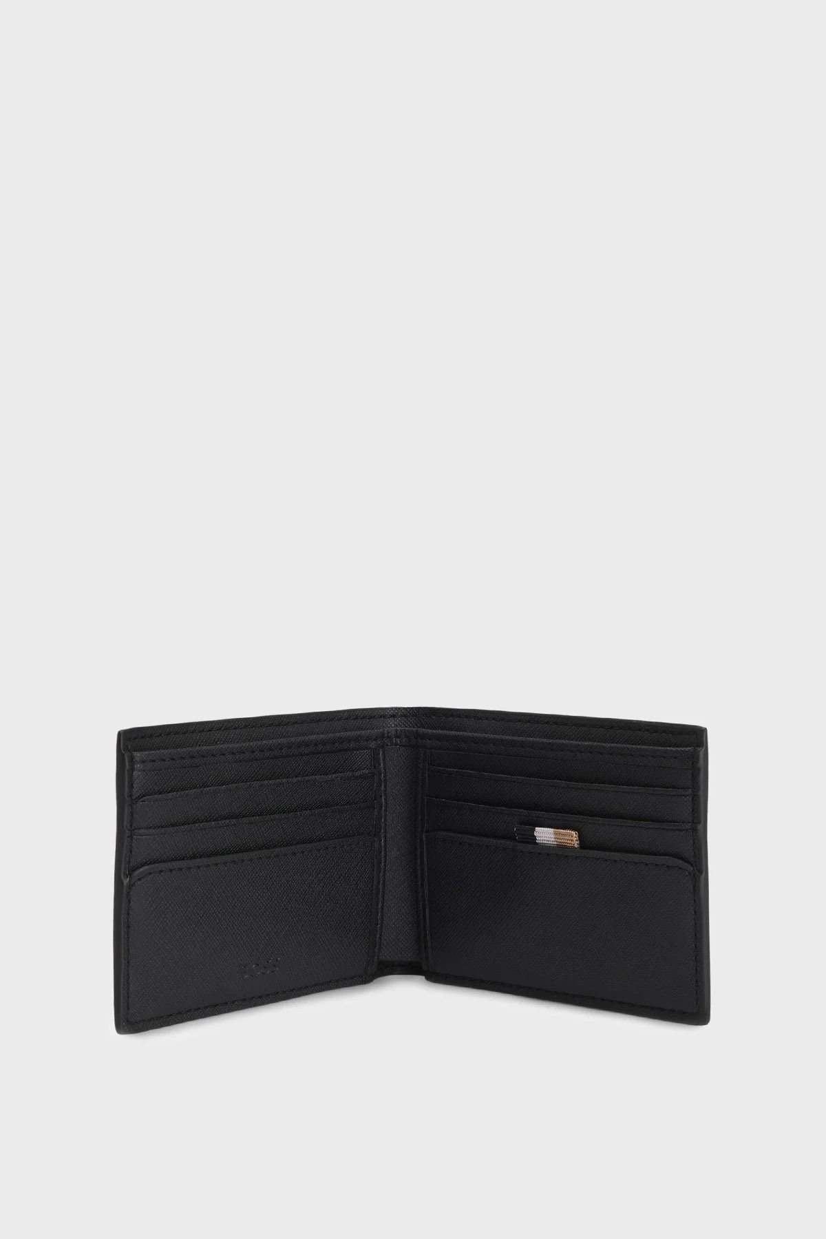 Boss Logolu % 100 Deri Erkek Cüzdan 50485613 001 SİYAH - 3