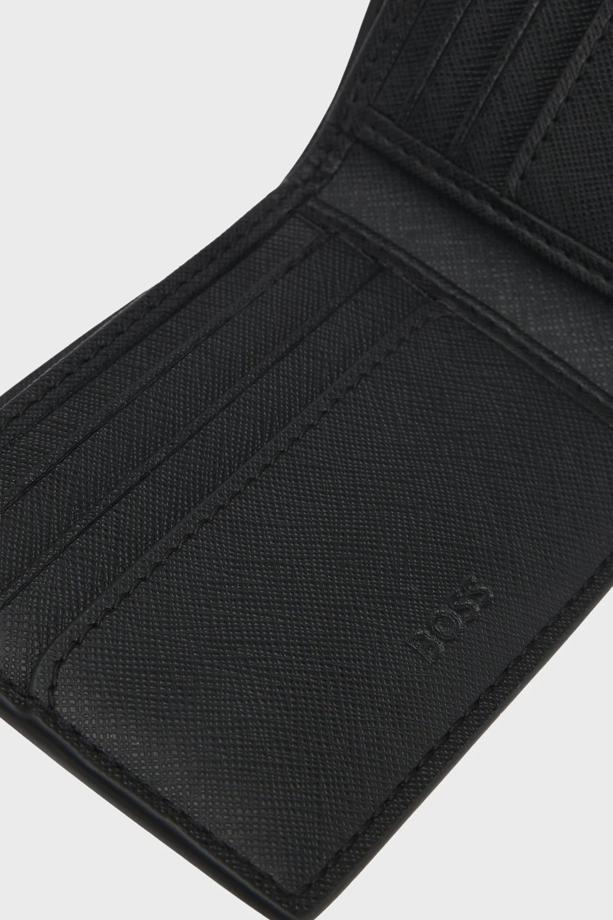 Boss Logolu % 100 Deri Erkek Cüzdan 50485613 001 SİYAH - 4