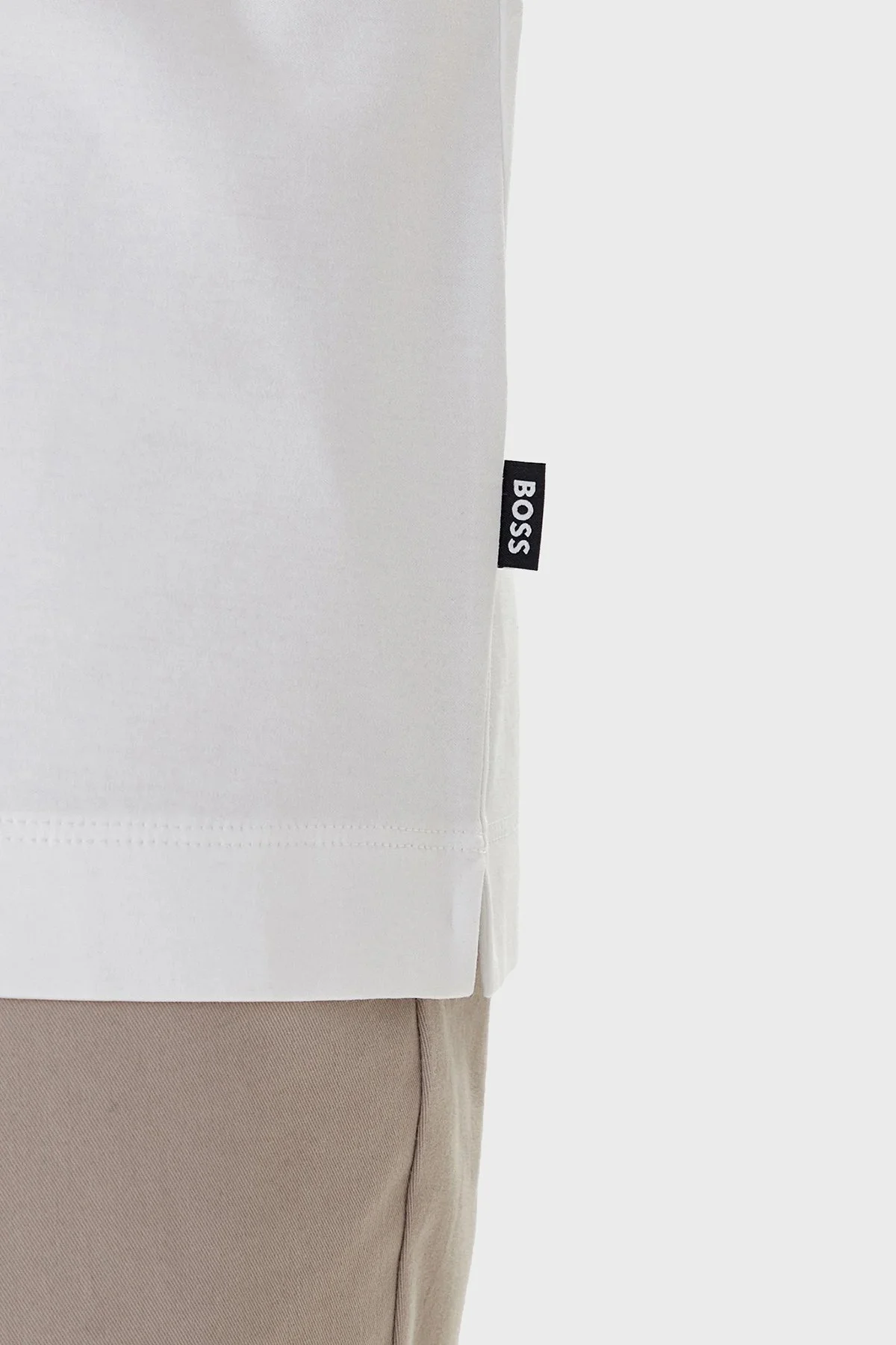 Boss Logolu % 100 Pamuk Regular Fit Düğmeli Erkek Polo 50555829 100 BEYAZ - 5