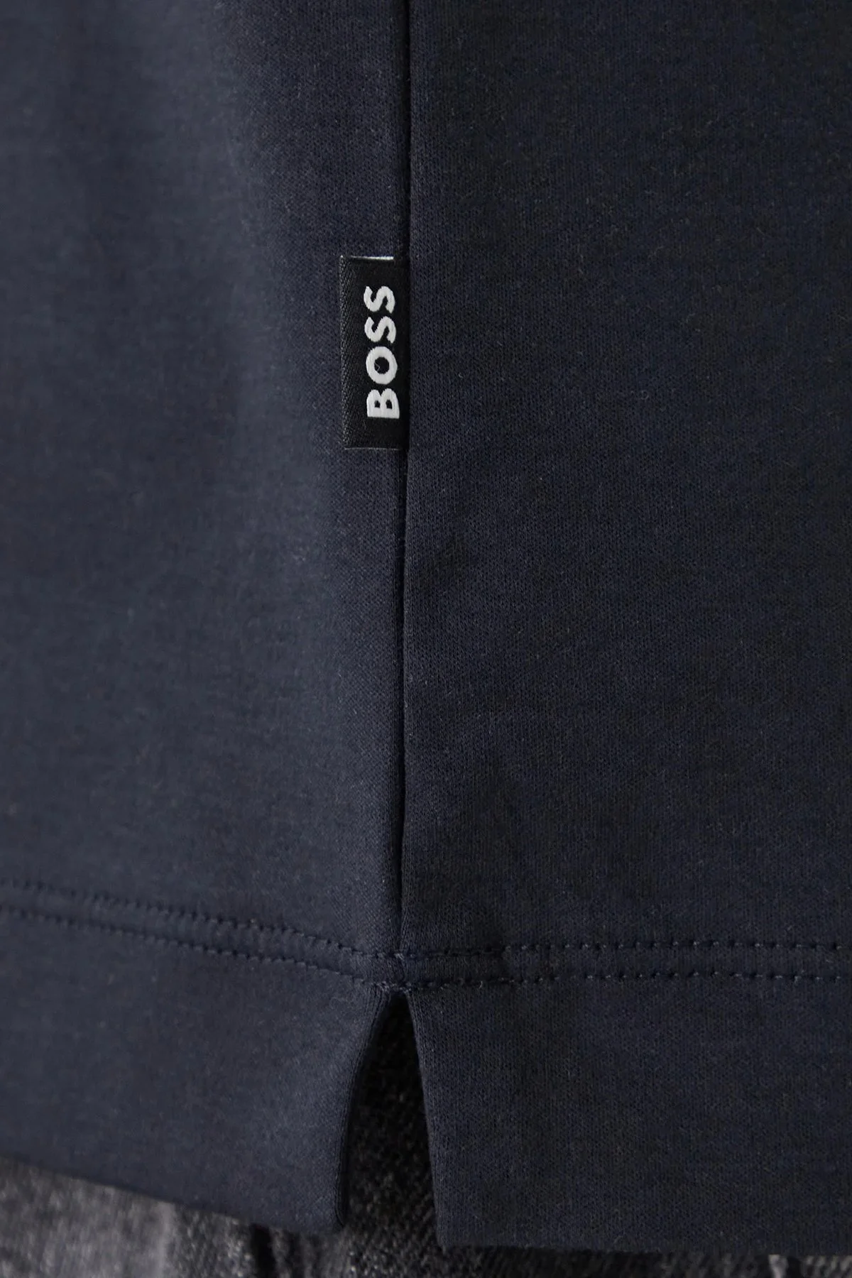 Boss Logolu % 100 Pamuk Regular Fit Düğmeli Erkek Polo 50555829 404 LACİVERT - 5