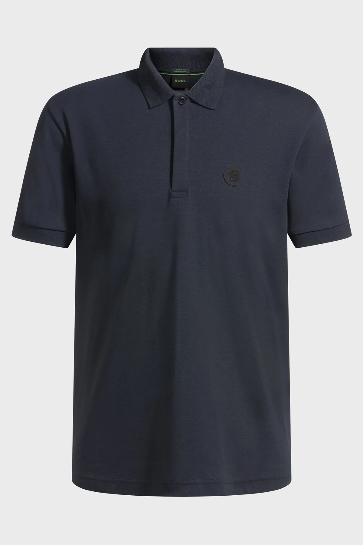 Boss Logolu % 100 Pamuk Regular Fit Düğmeli Erkek Polo Yaka T Shirt 50533273 402 LACİVERT - 5
