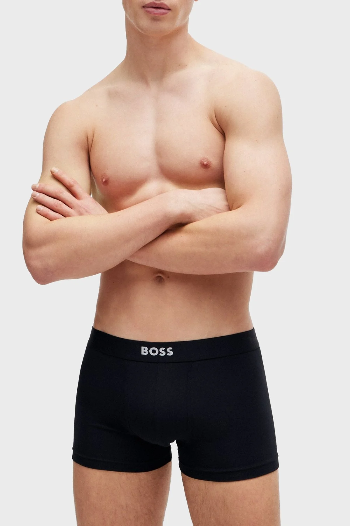 Boss Logolu 2 Pack Erkek Boxer 50517861 960 SİYAH - 3