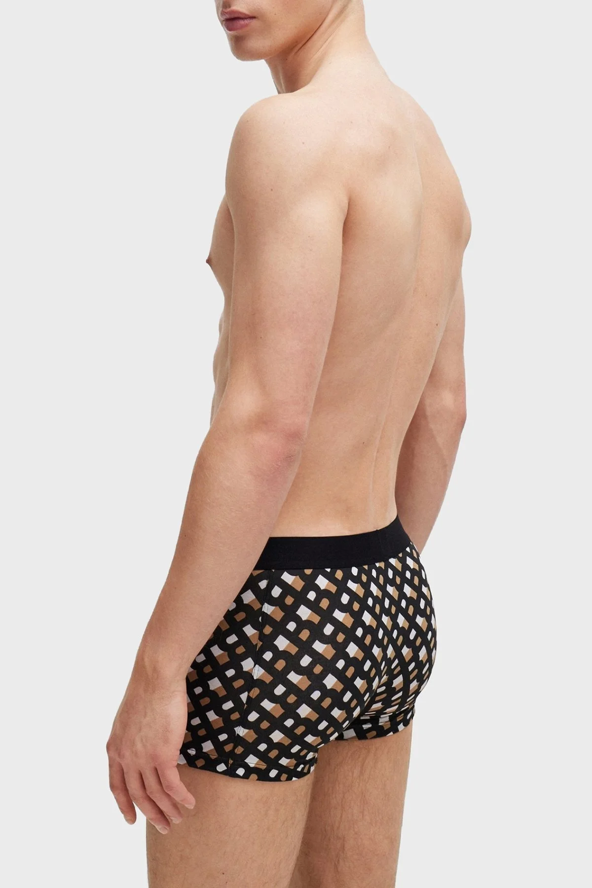 Boss Logolu 2 Pack Erkek Boxer 50517861 960 SİYAH - 4