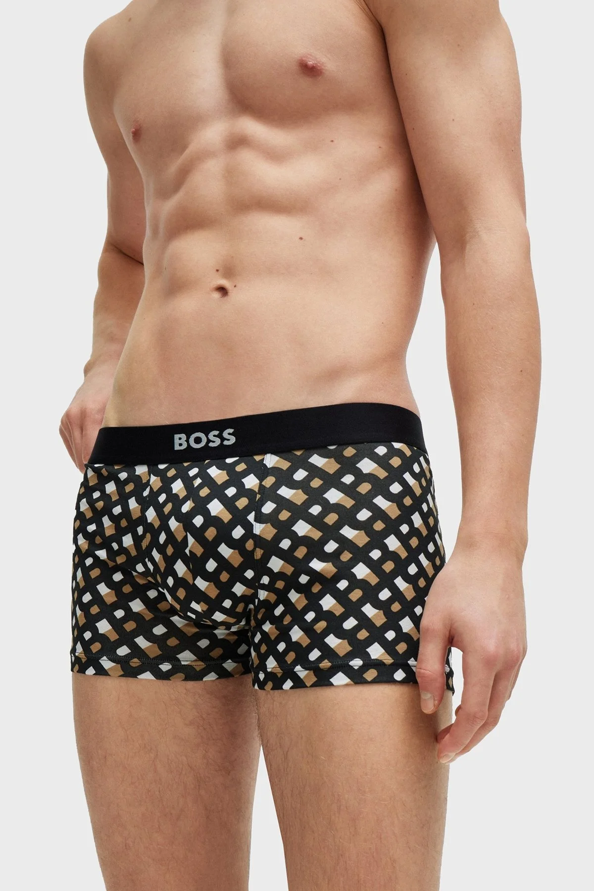Boss Logolu 2 Pack Erkek Boxer 50517861 960 SİYAH - 5