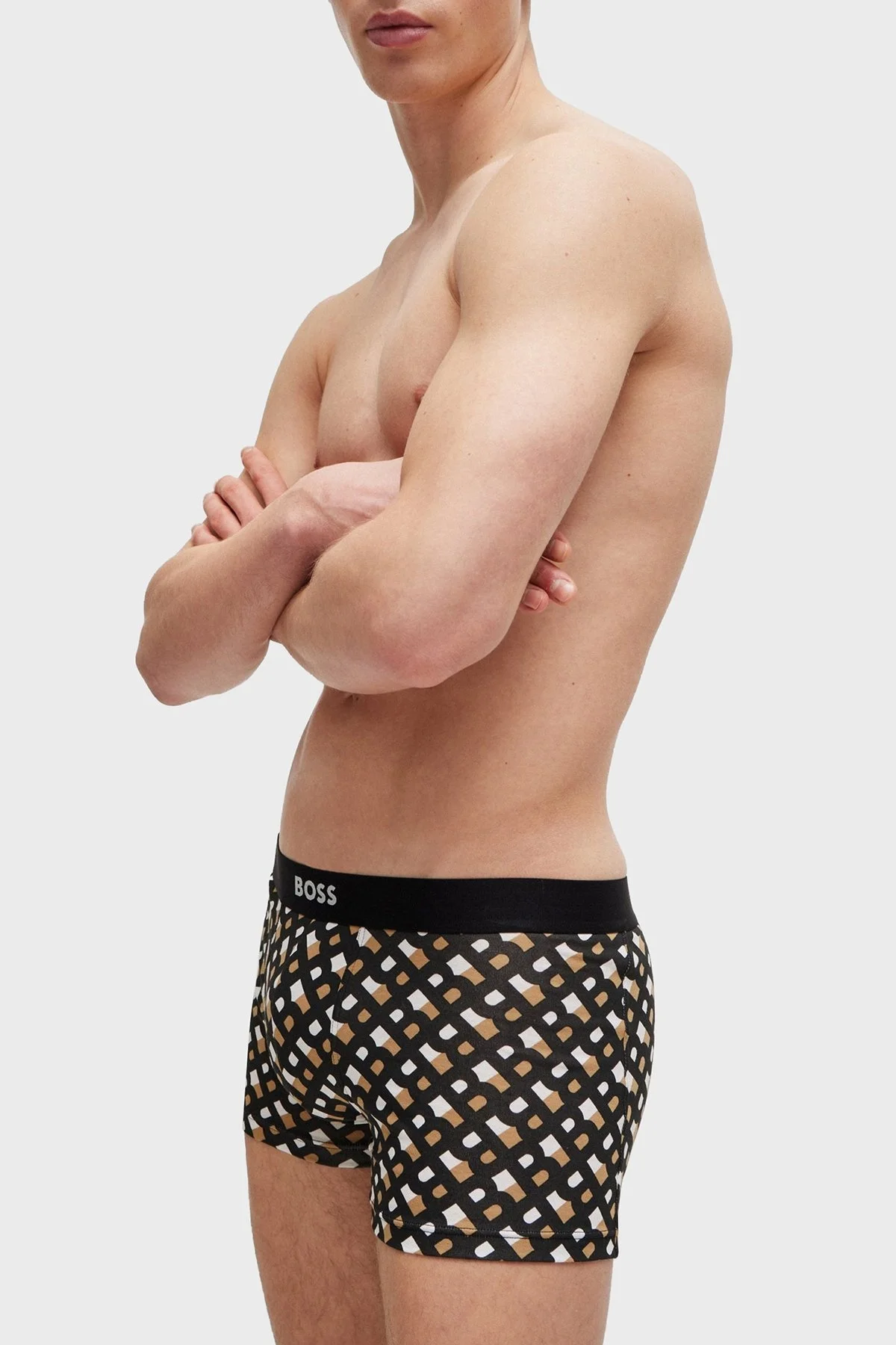 Boss Logolu 2 Pack Erkek Boxer 50517861 960 SİYAH - 6