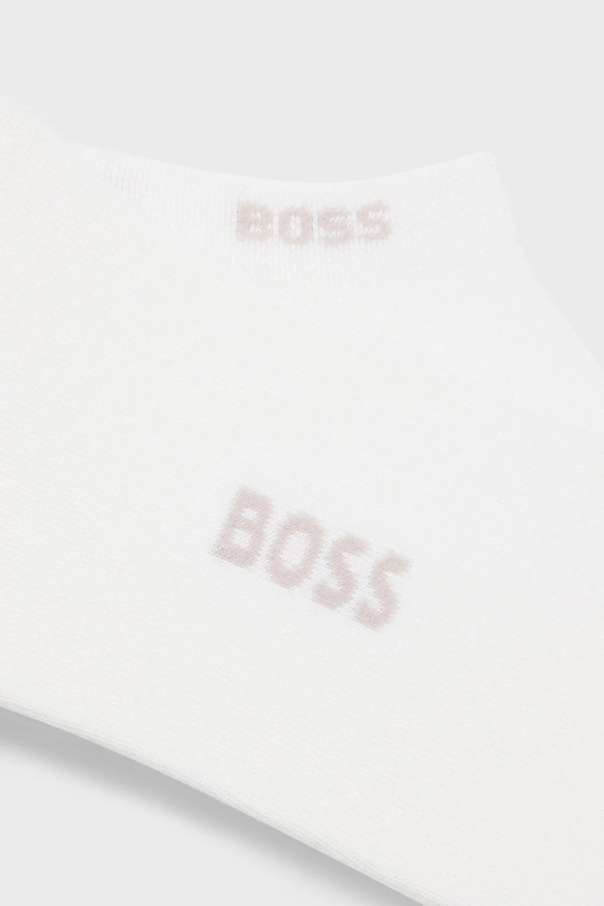 Boss Logolu 2 Pack Erkek Çorap 50538188 100 Beyaz - 2