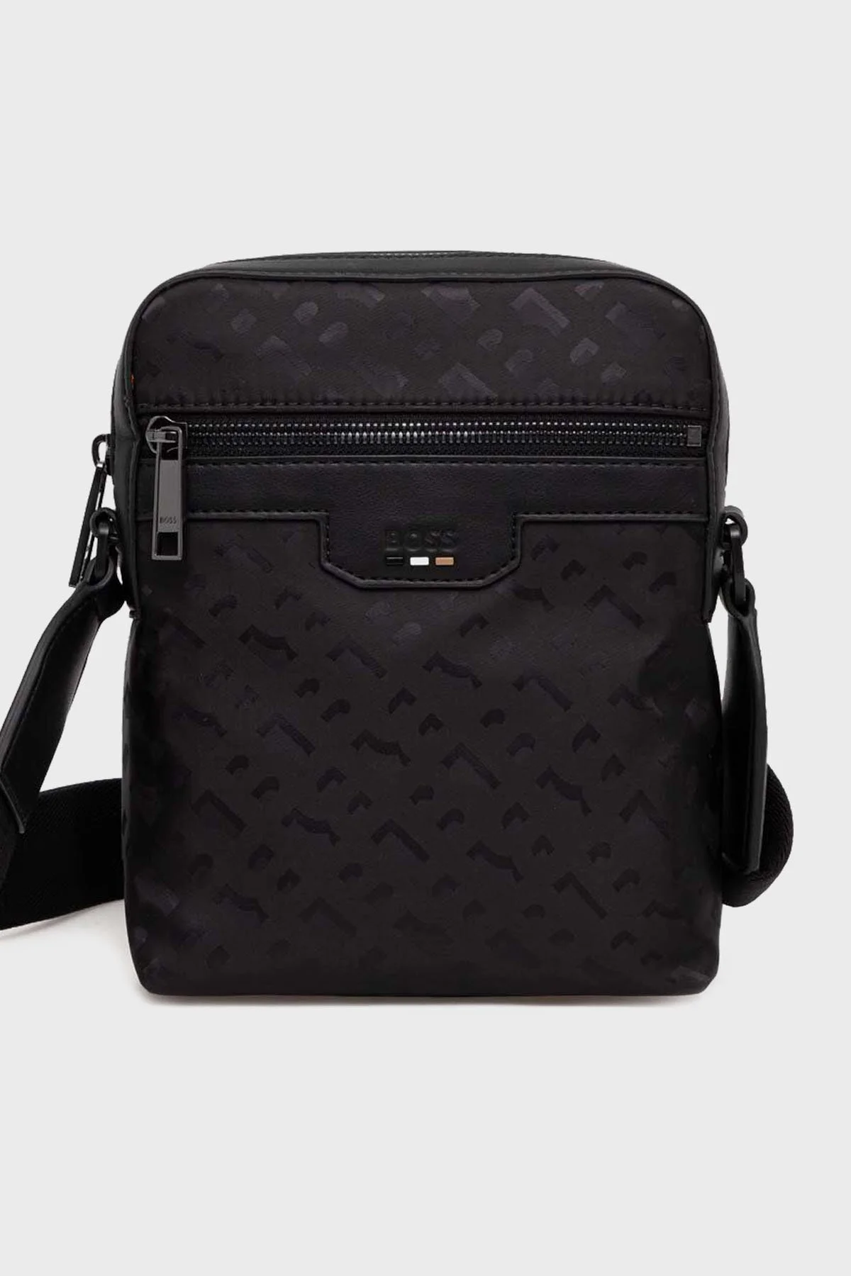 Boss Logolu Ayarlanabilir Askılı Erkek Çanta 50523217 001 SİYAH - 1