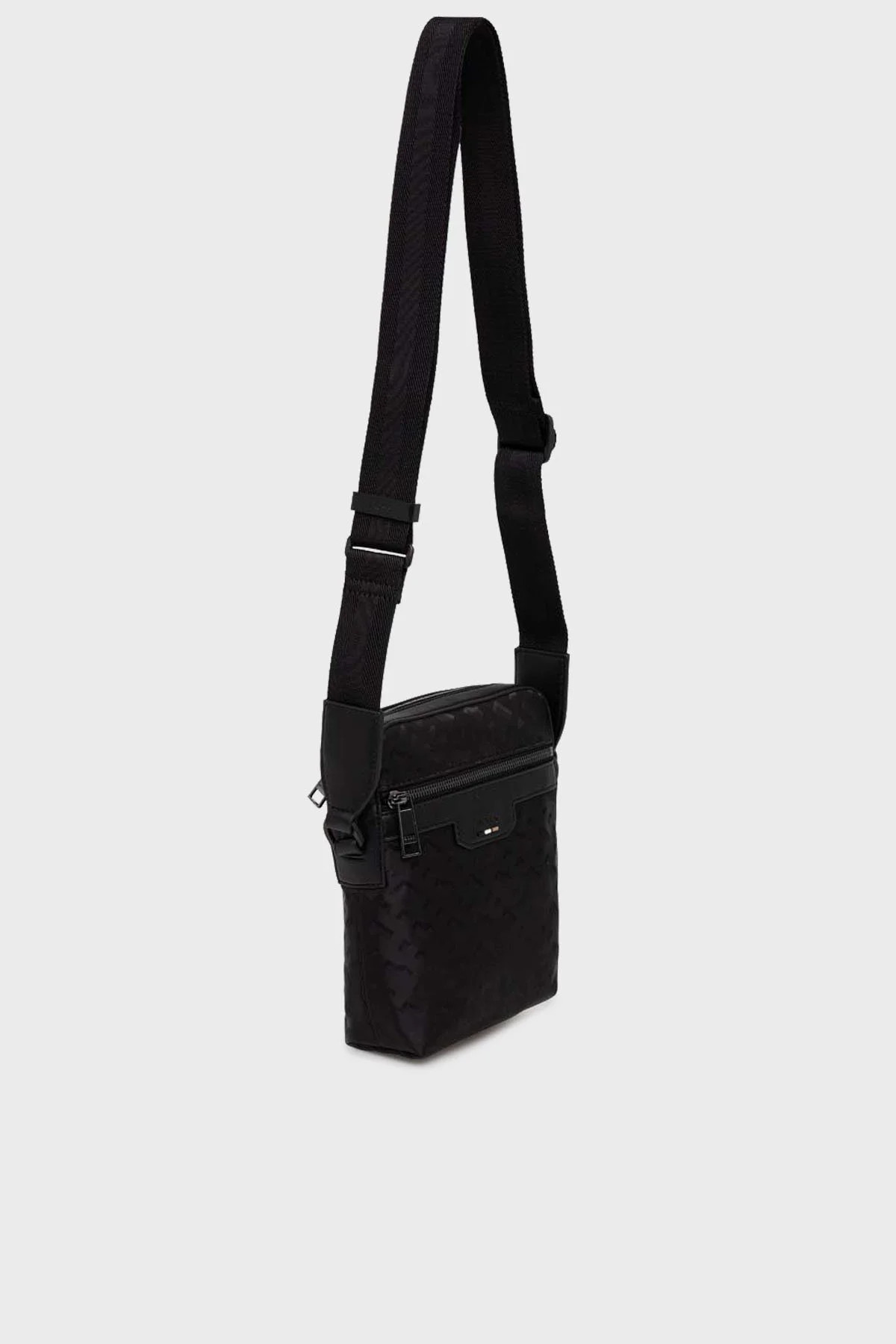 Boss Logolu Ayarlanabilir Askılı Erkek Çanta 50523217 001 SİYAH - 2