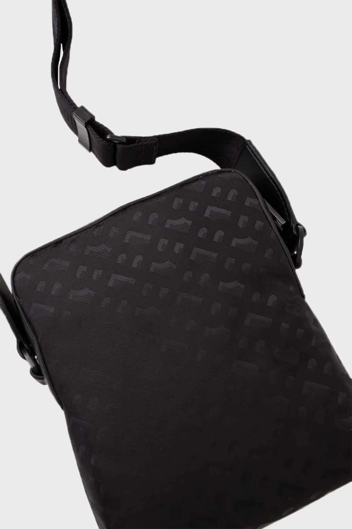 Boss Logolu Ayarlanabilir Askılı Erkek Çanta 50523217 001 SİYAH - 3