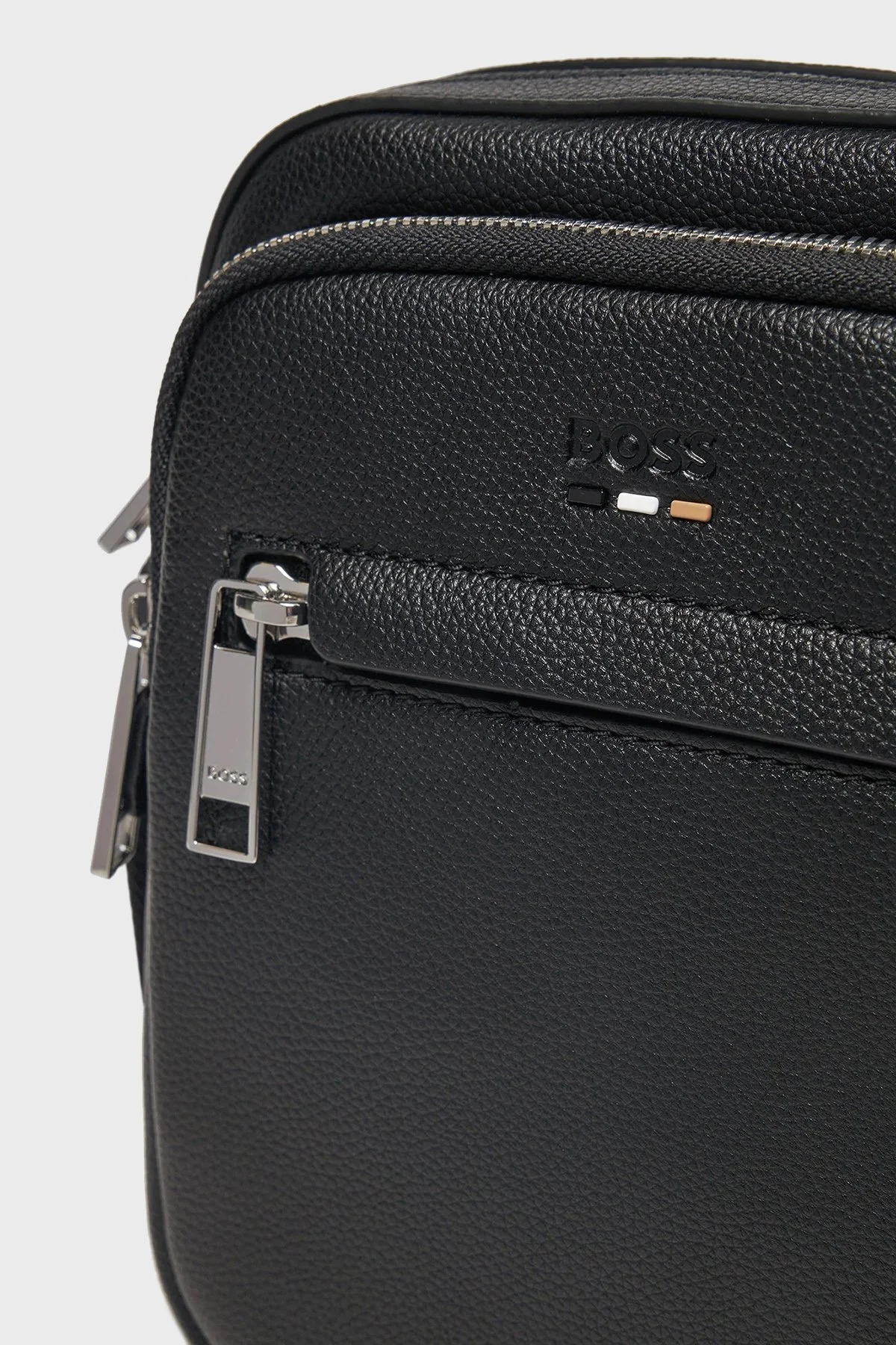 Boss Logolu Ayarlanabilir Askılı Erkek Çanta 50536196 001 SİYAH - 7