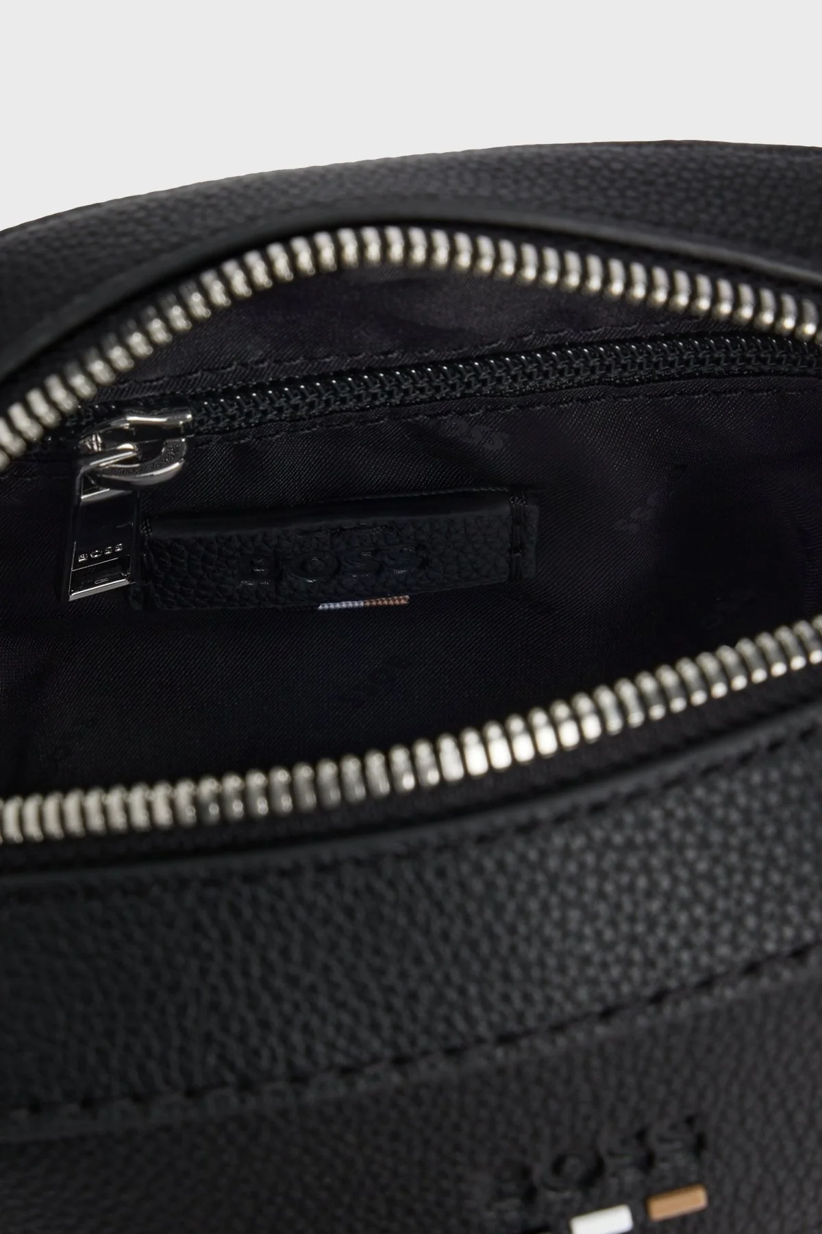 Boss Logolu Ayarlanabilir Askılı Erkek Çanta 50536475 001 SİYAH - 6