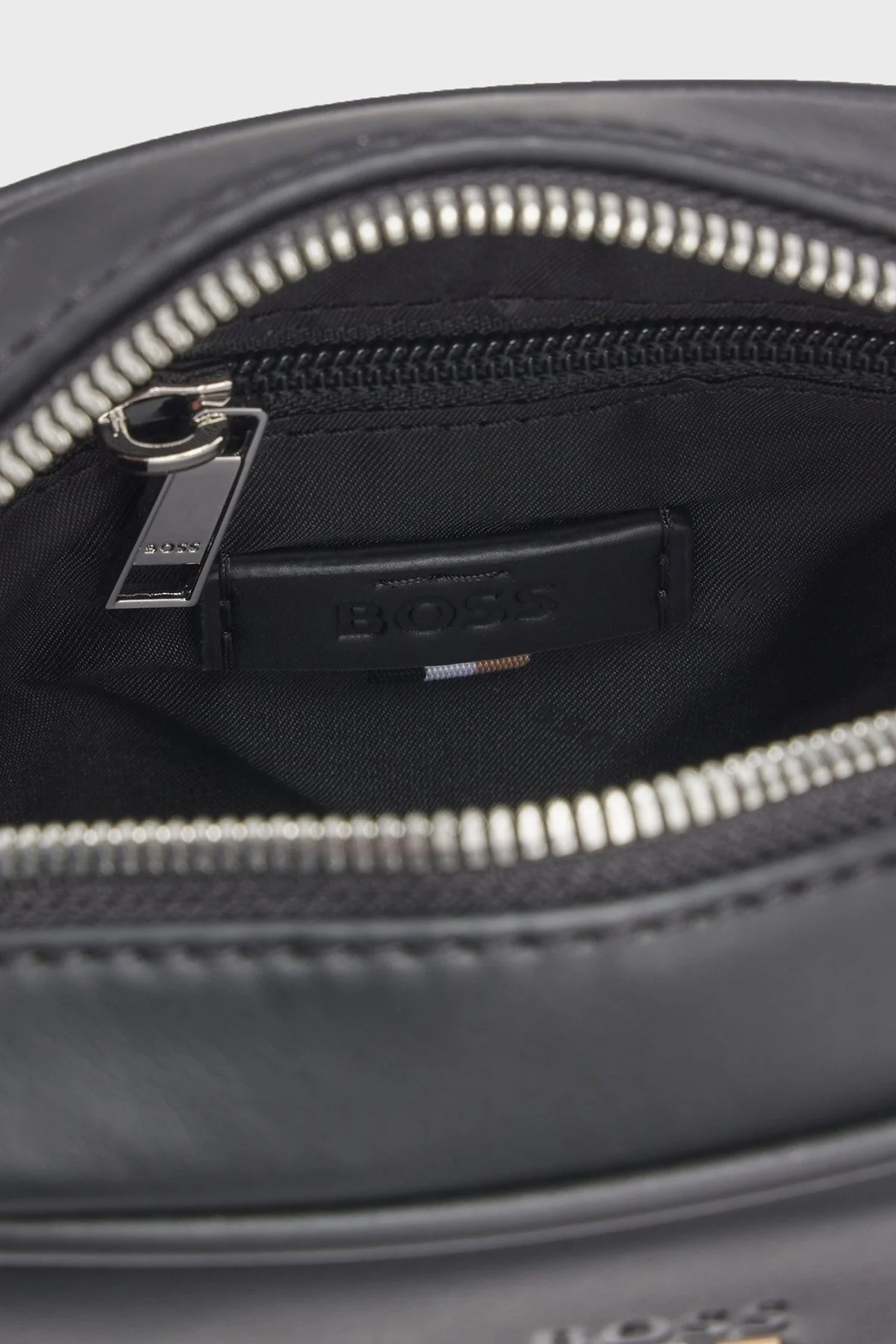 Boss Logolu Ayarlanabilir Askılı Erkek Çanta 50563096 001 SİYAH - 6