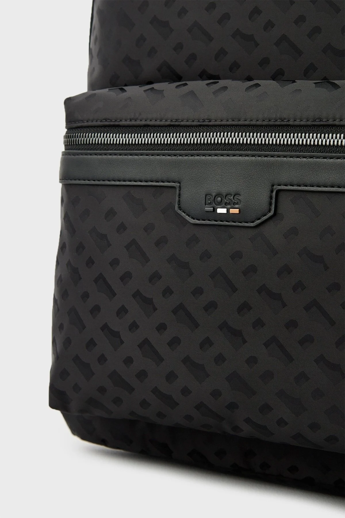 Boss Logolu Ayarlanabilir Askılı Erkek Sırt Çantası 50523216 001 SİYAH - 4