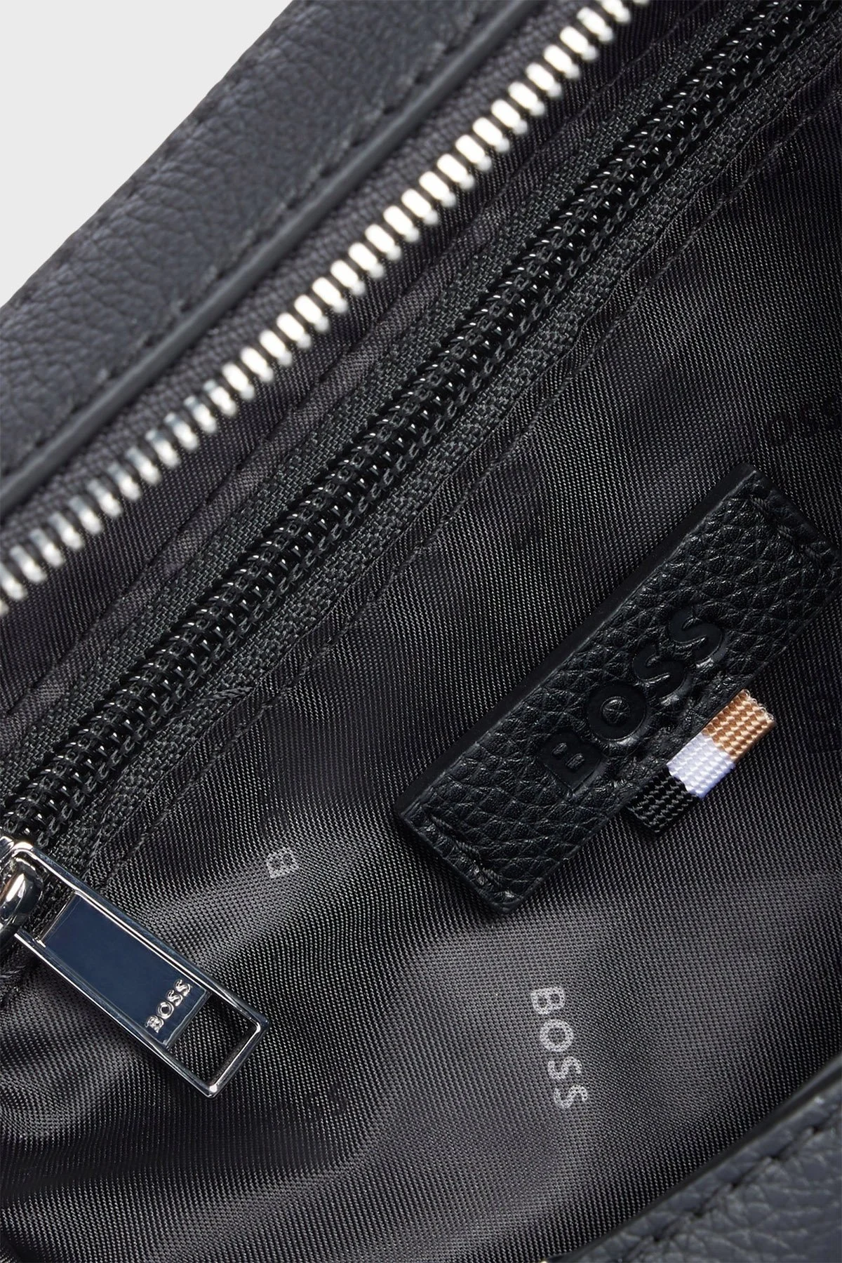 Boss Logolu Ayarlanabilir Omuz Askılı Erkek Çanta 50490856 001 SİYAH - 7