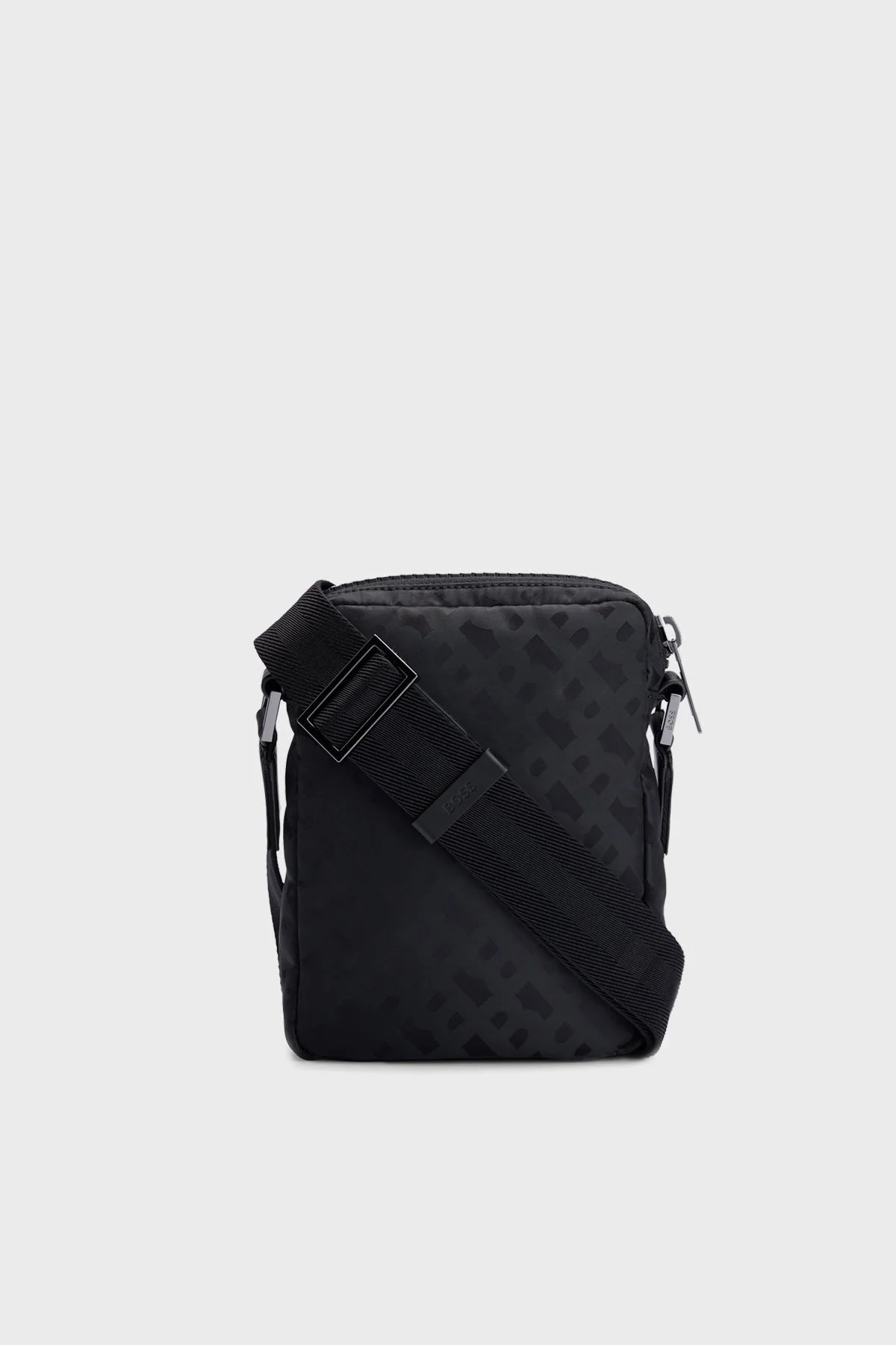 Boss Logolu Ayarlanabilir Omuz Askılı Erkek Çanta 50499071 001 SİYAH - 4