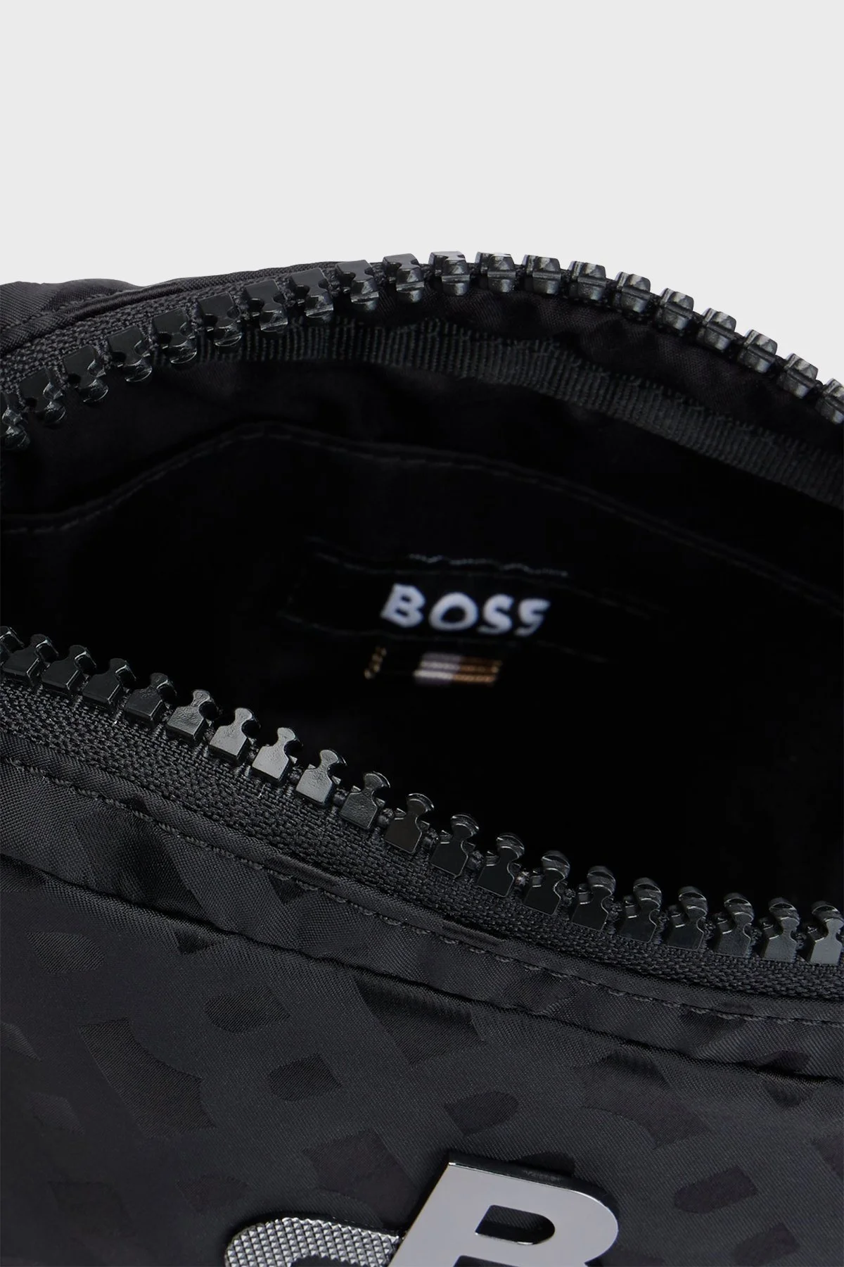 Boss Logolu Ayarlanabilir Omuz Askılı Erkek Çanta 50499071 001 SİYAH - 6