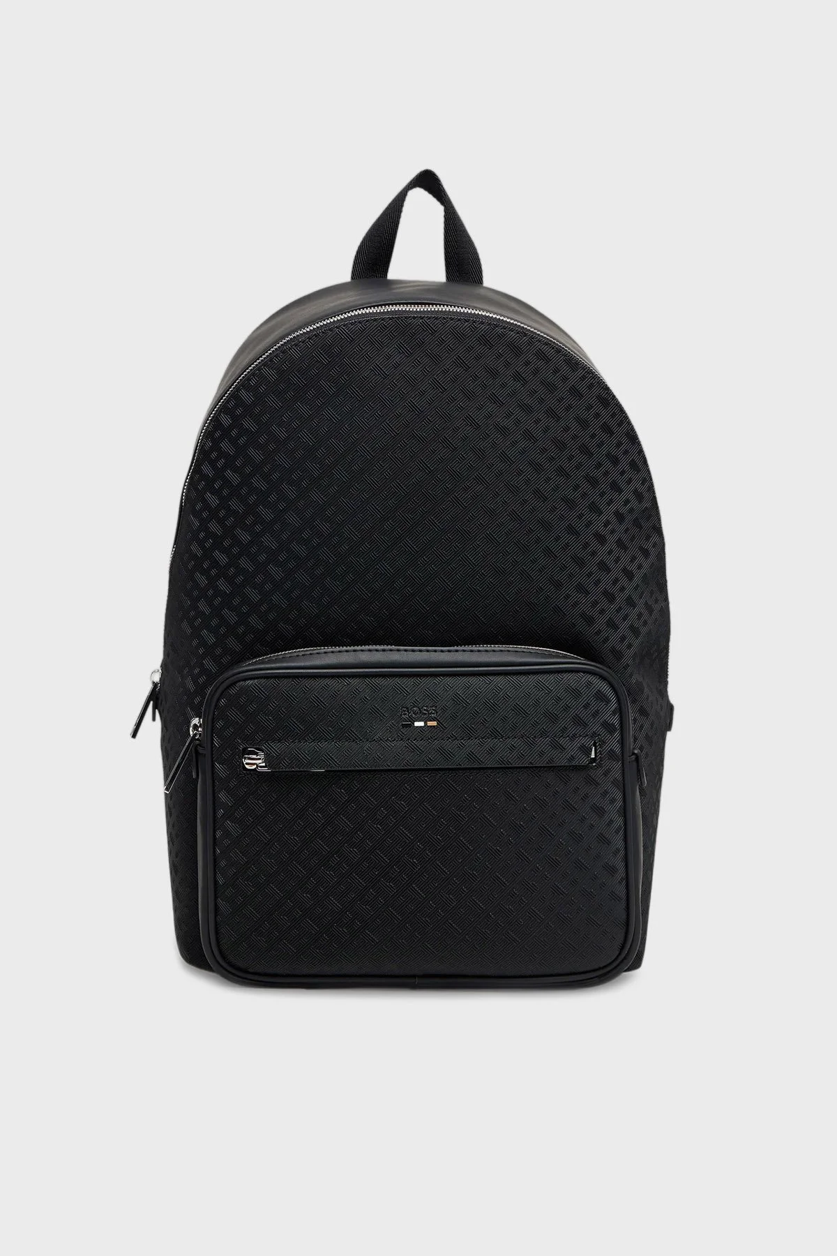 Boss Logolu Ayarlanabilir Omuz Askılı Erkek Sırt Çantası 50548062 001 SİYAH - 1