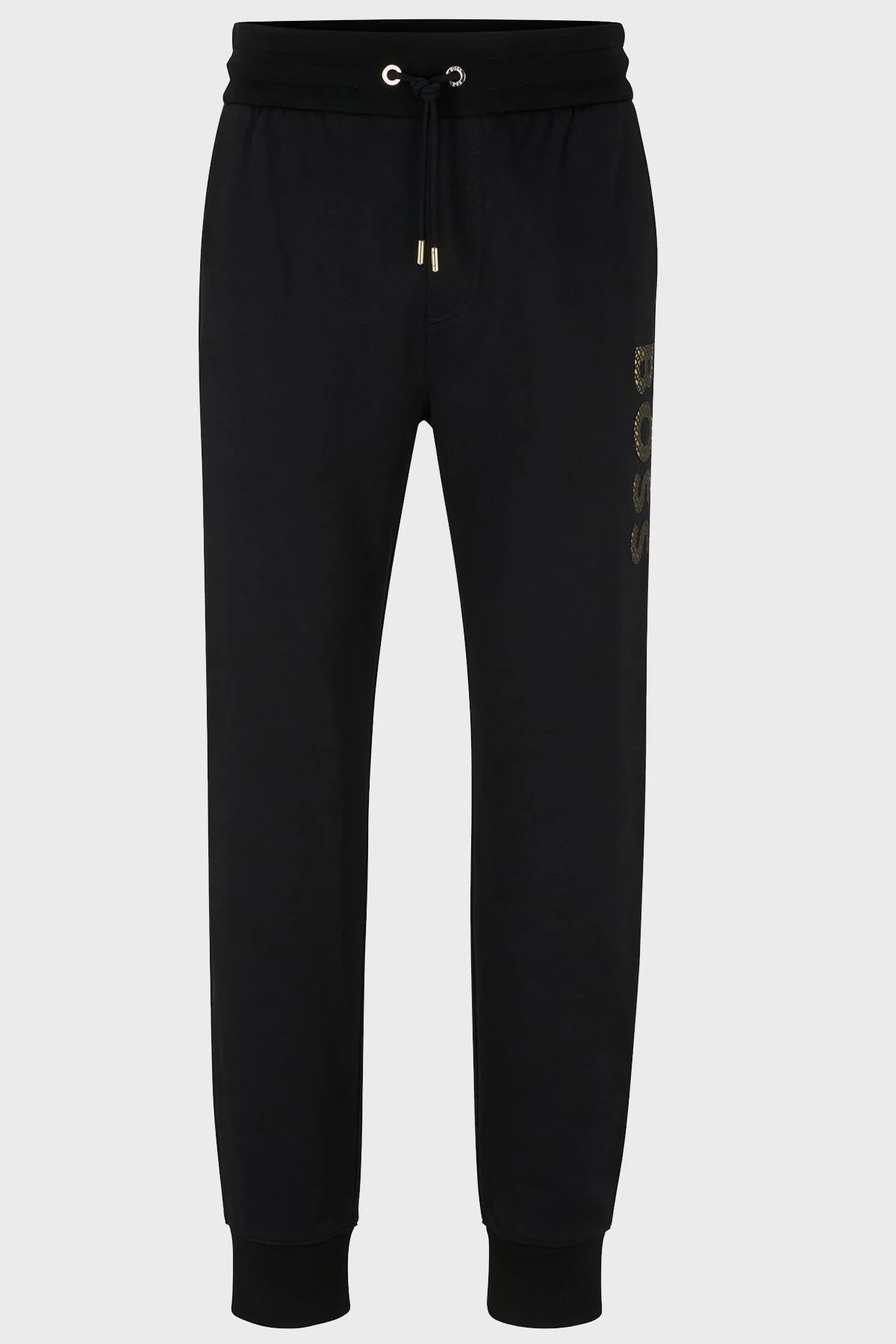 Boss Logolu Belden Bağlamalı % 100 Pamuk Regular Fit Jogger Erkek Pantolon 50481345 001 SİYAH - 6