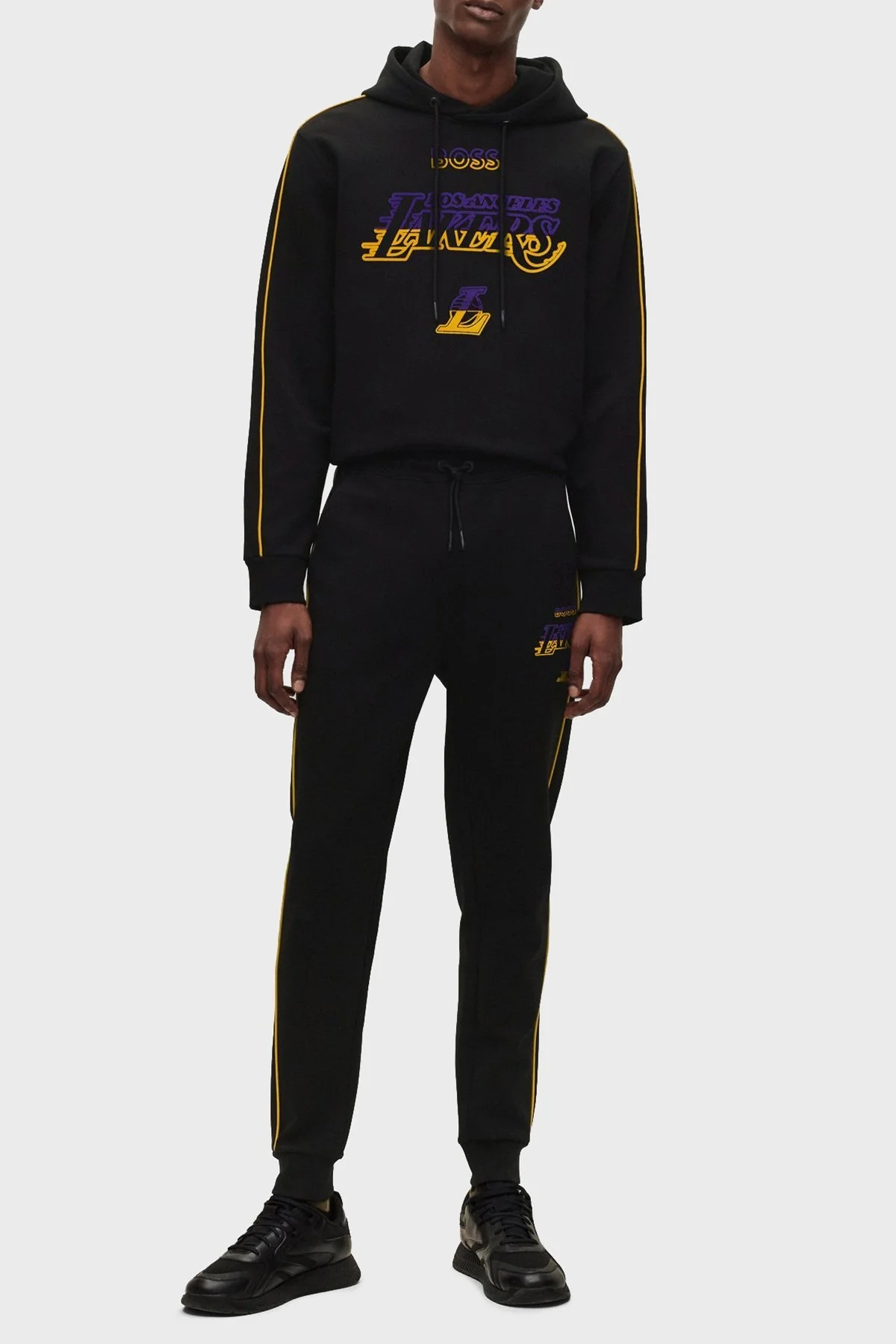 Boss Logolu Belden Bağlamalı Cepli Regular Fit Erkek Pantolon 50477409 002 SİYAH - 1